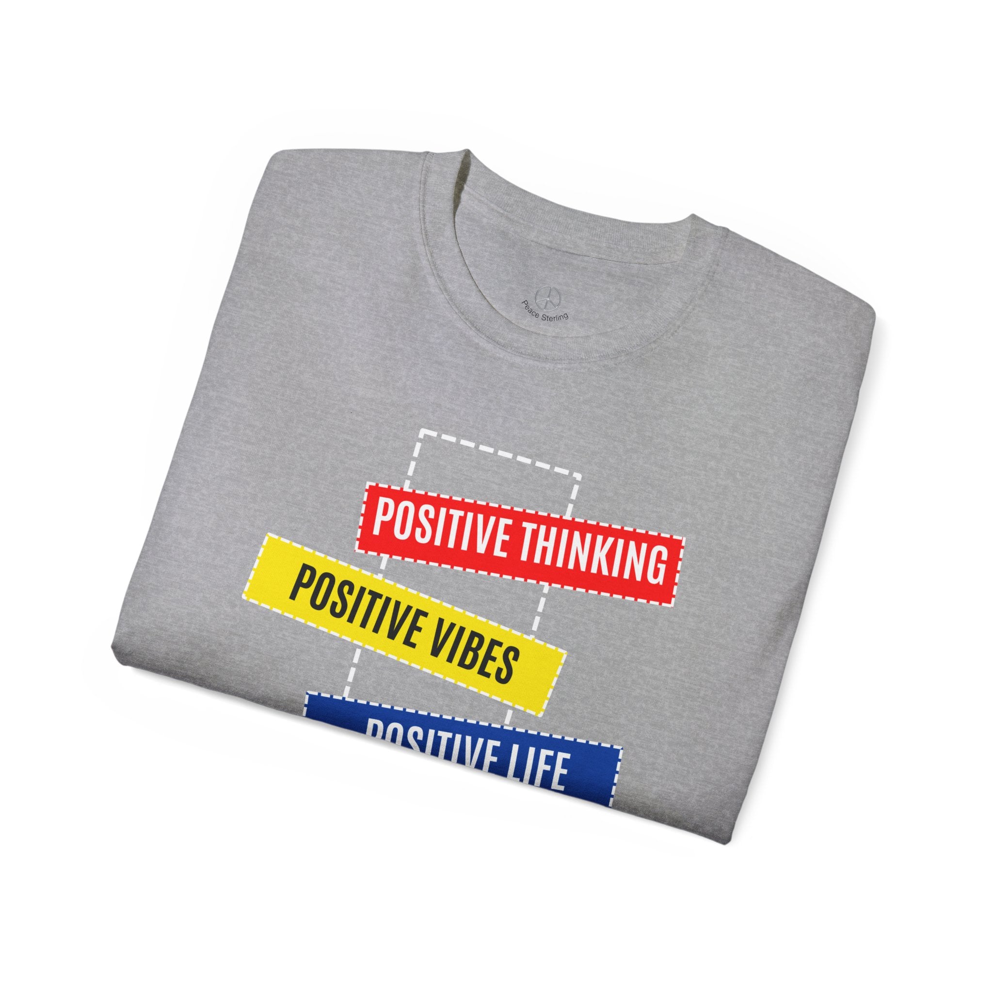 Positive Thinking T Shirt - Spread Positivity
