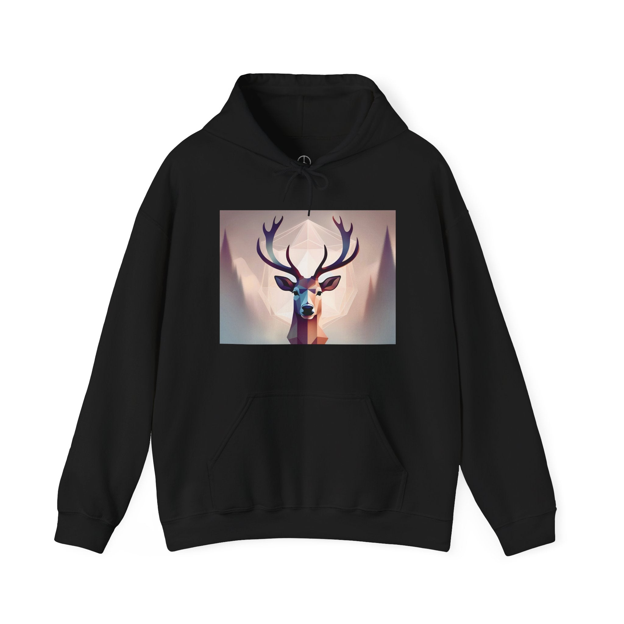 Deer Print Hoodie - Winter Essentials
