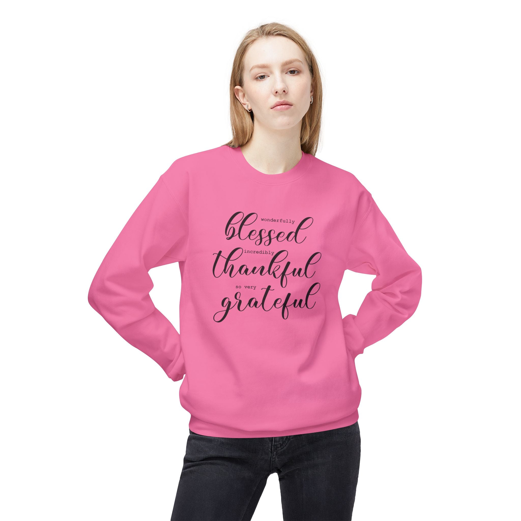 Blessed & Grateful Crewneck Sweatshirt