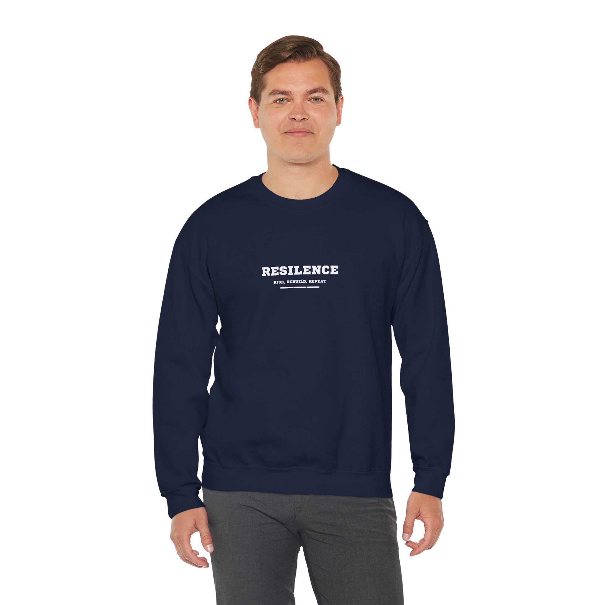 Resilience Crewneck Sweatshirt - Cozy Inspirational Gift