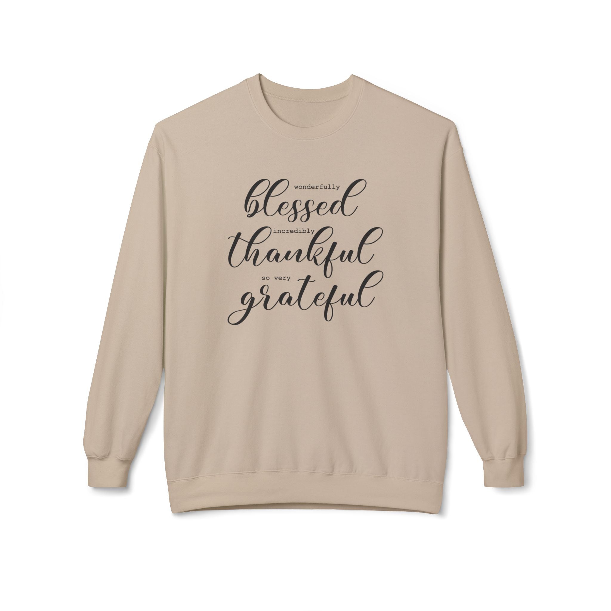 Blessed & Grateful Crewneck Sweatshirt
