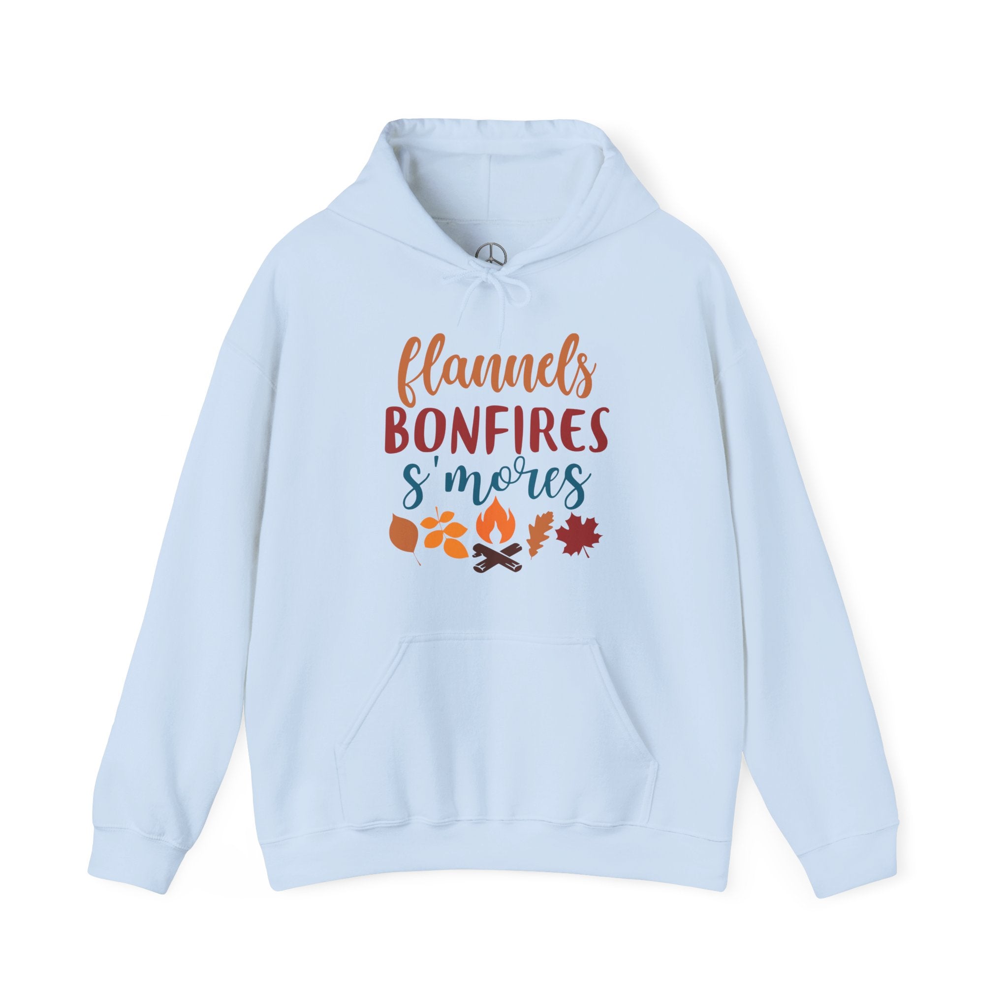 Flannel, Bonfire & S'more Hooded Sweatshirt