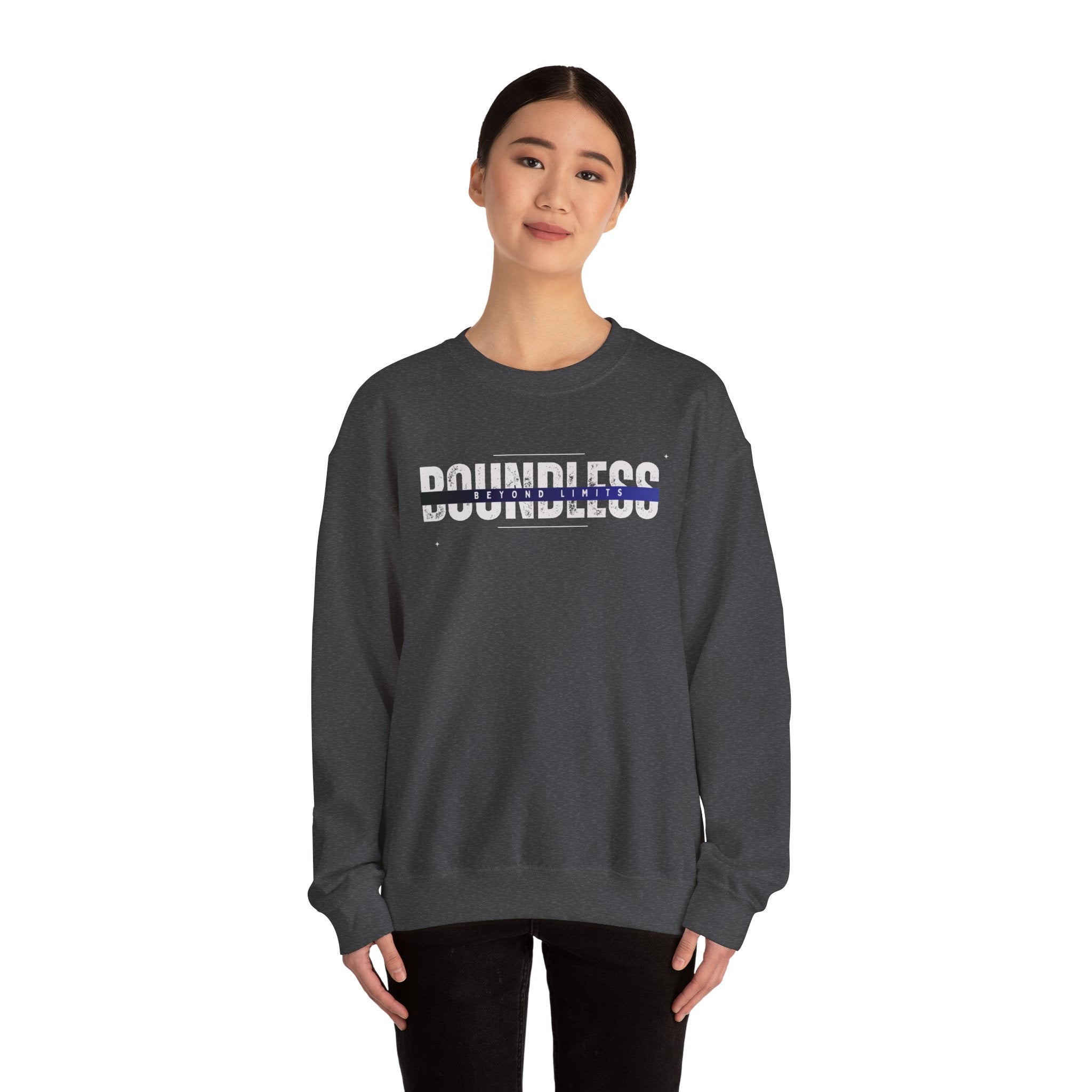 Boundless Inspirational Crewneck Sweatshirt