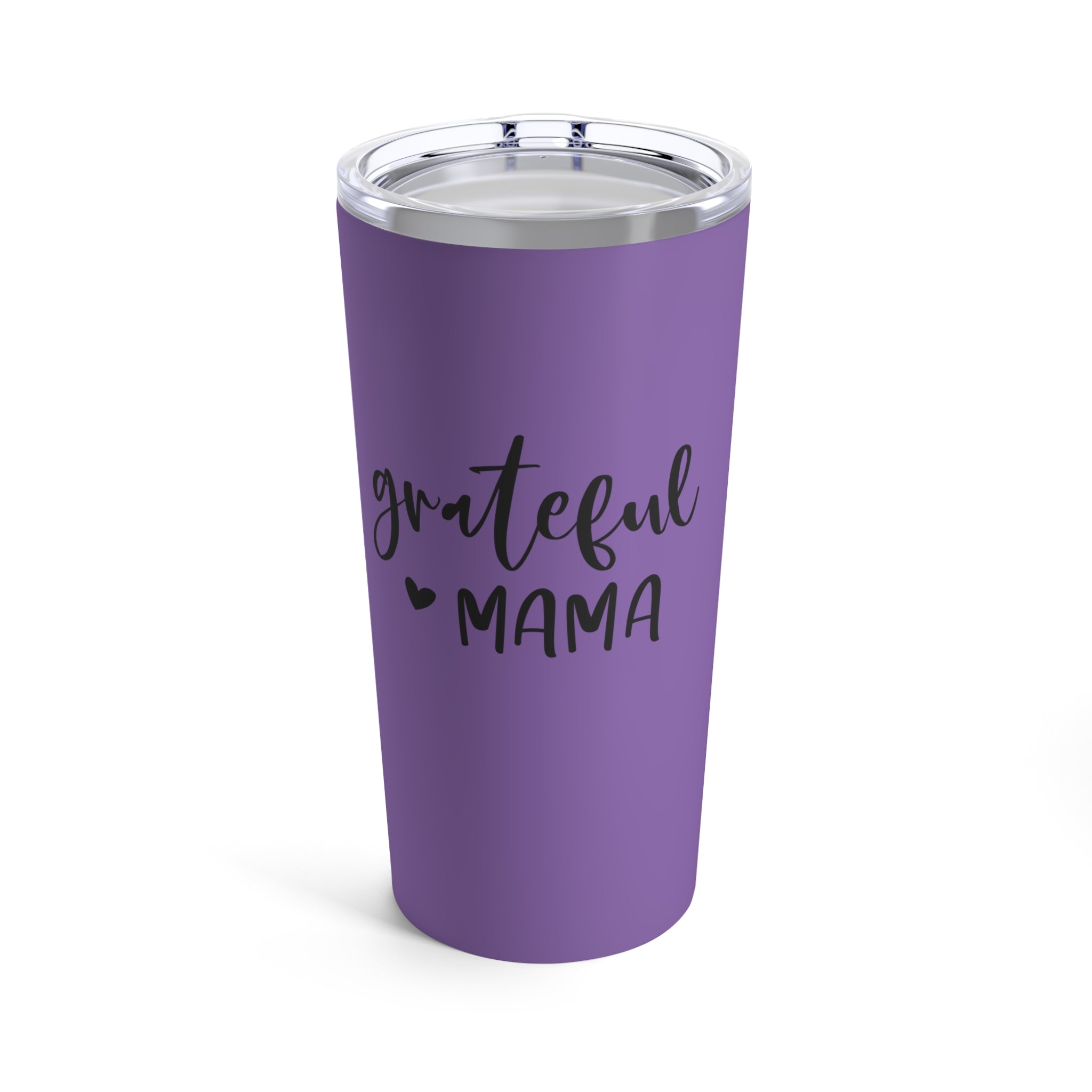 Grateful Mama Insulated Stainless Steel Purple Tumbler 20oz