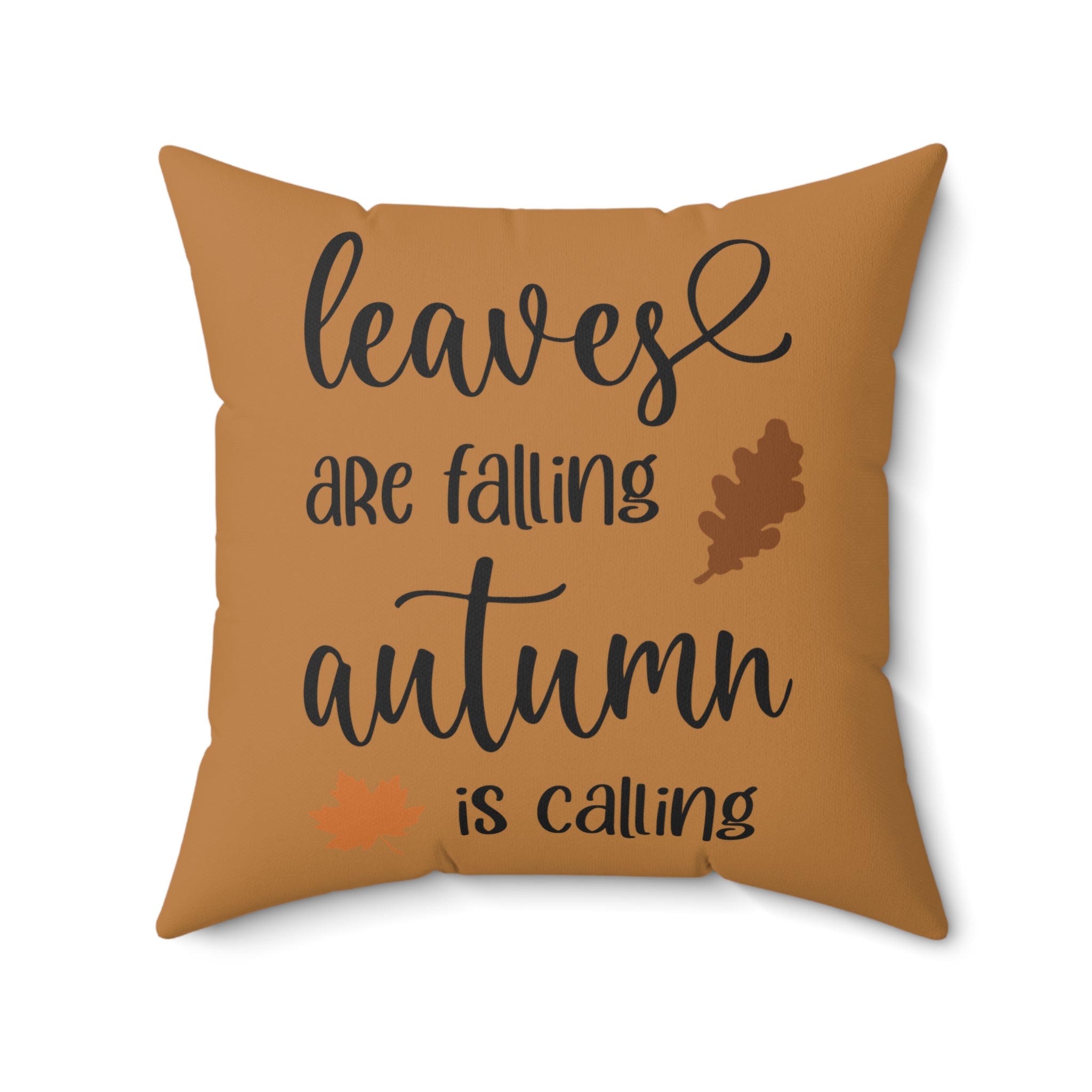 Leaves are Falling Square Pillow