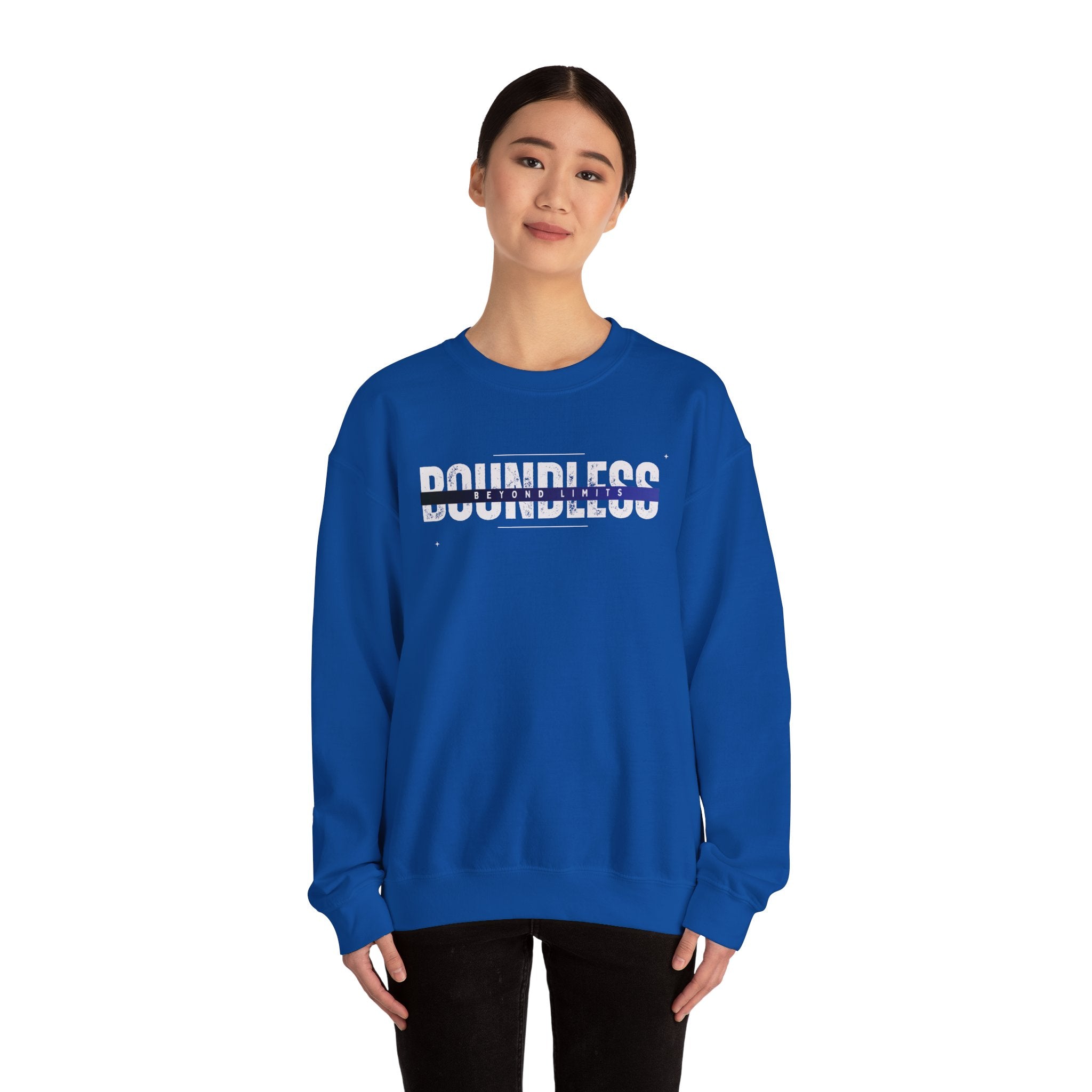 Boundless Inspirational Crewneck Sweatshirt