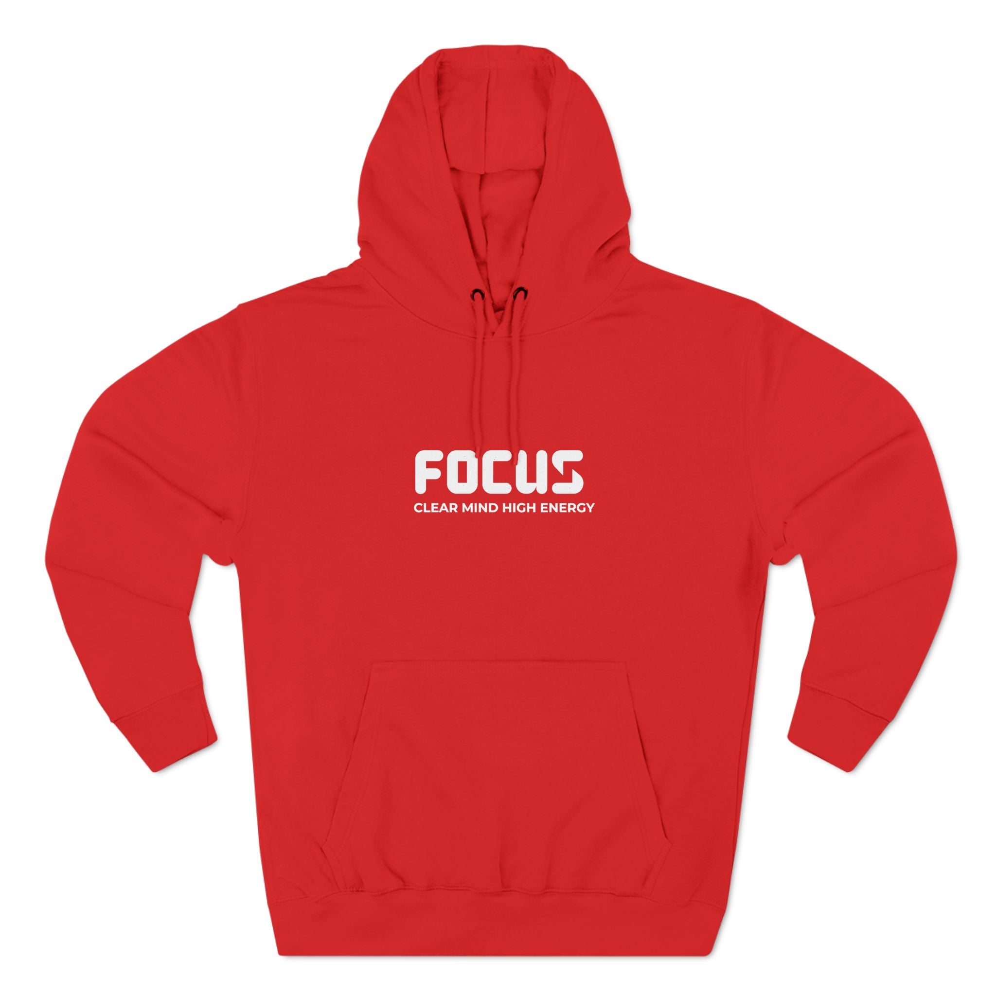 Focus Fleece Hoodie - Clear Mind High Energy Apparel