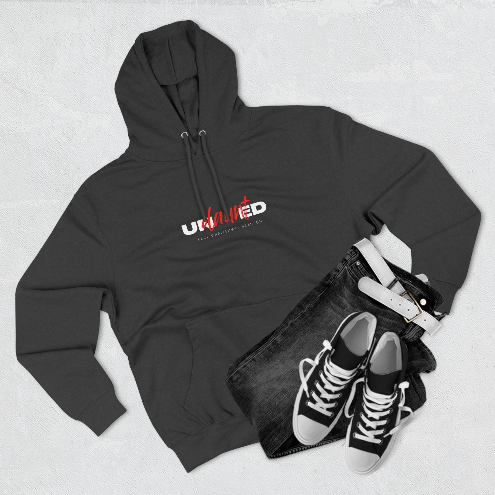 Undaunted- Inspirational Hooded Sweatshirt