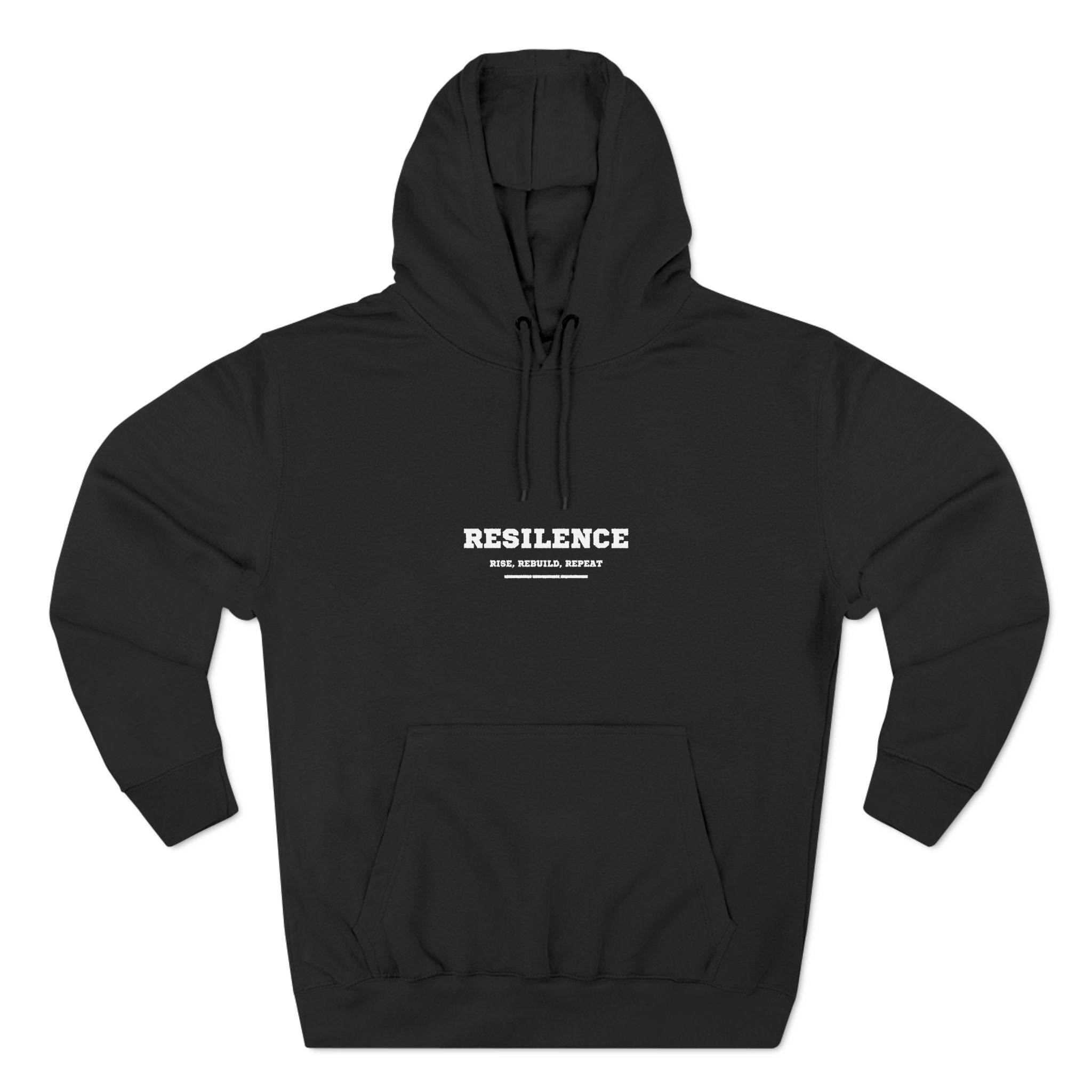 Resilence Three-Panel Fleece Hoodie