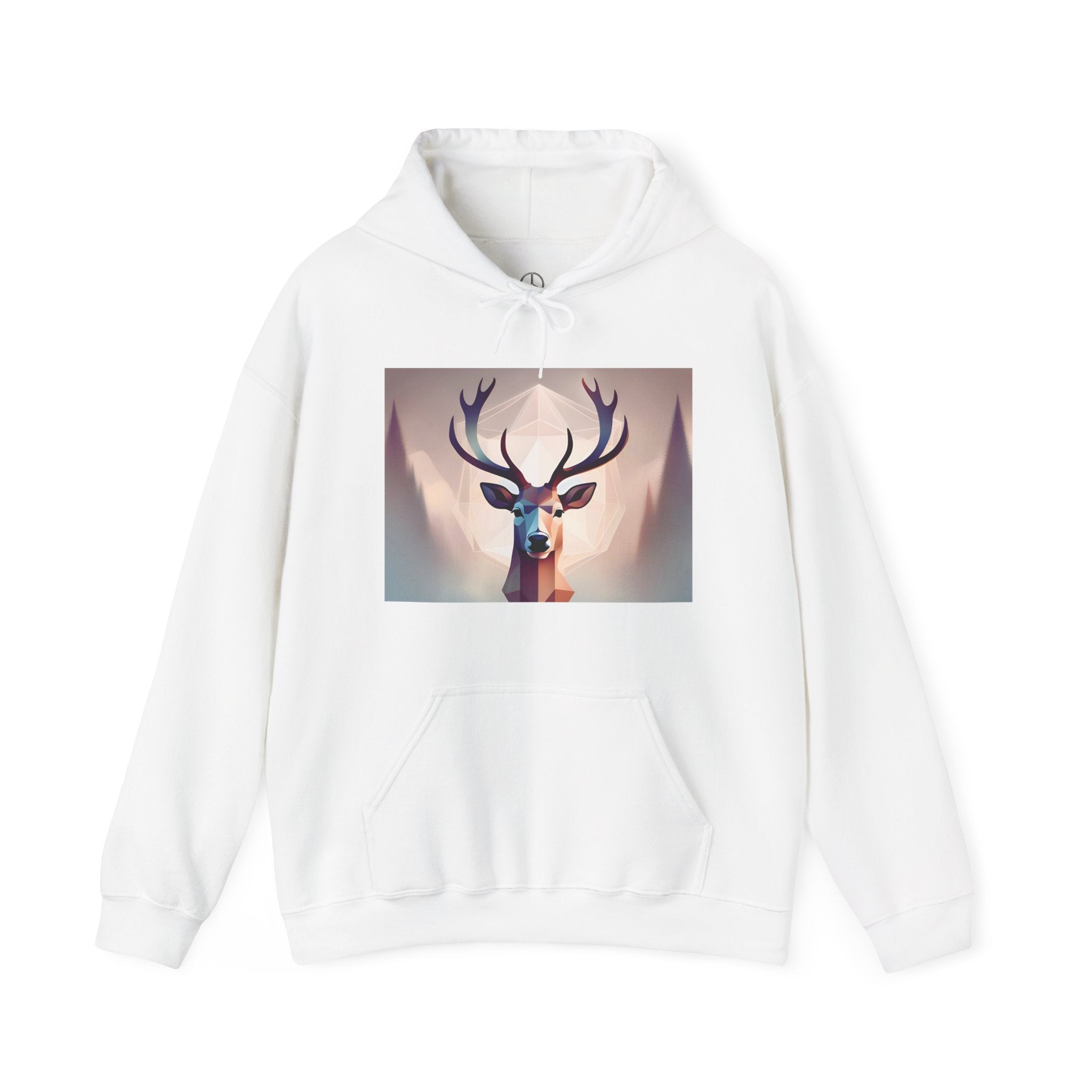 Deer Print Hoodie - Winter Essentials