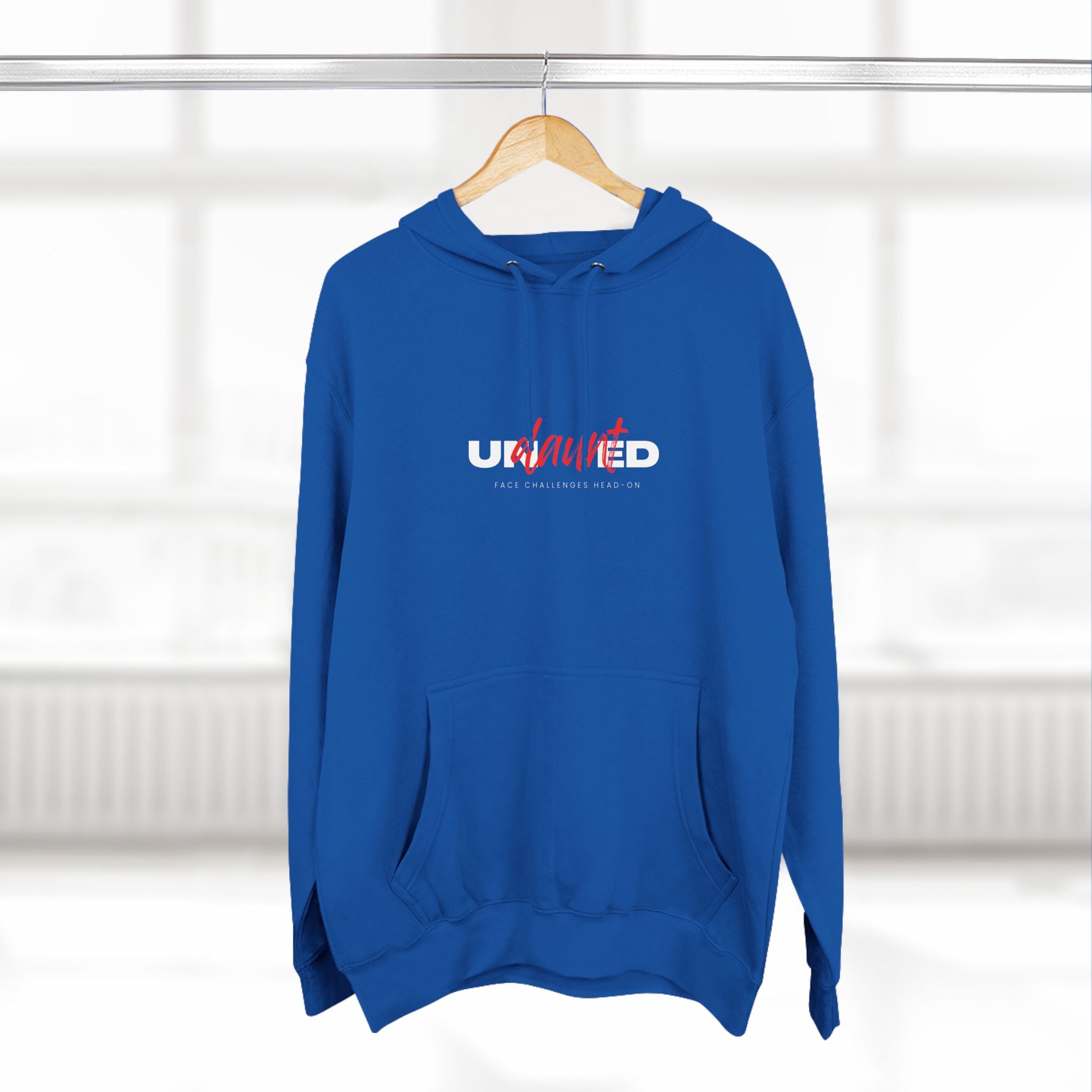 Undaunted- Inspirational Hooded Sweatshirt