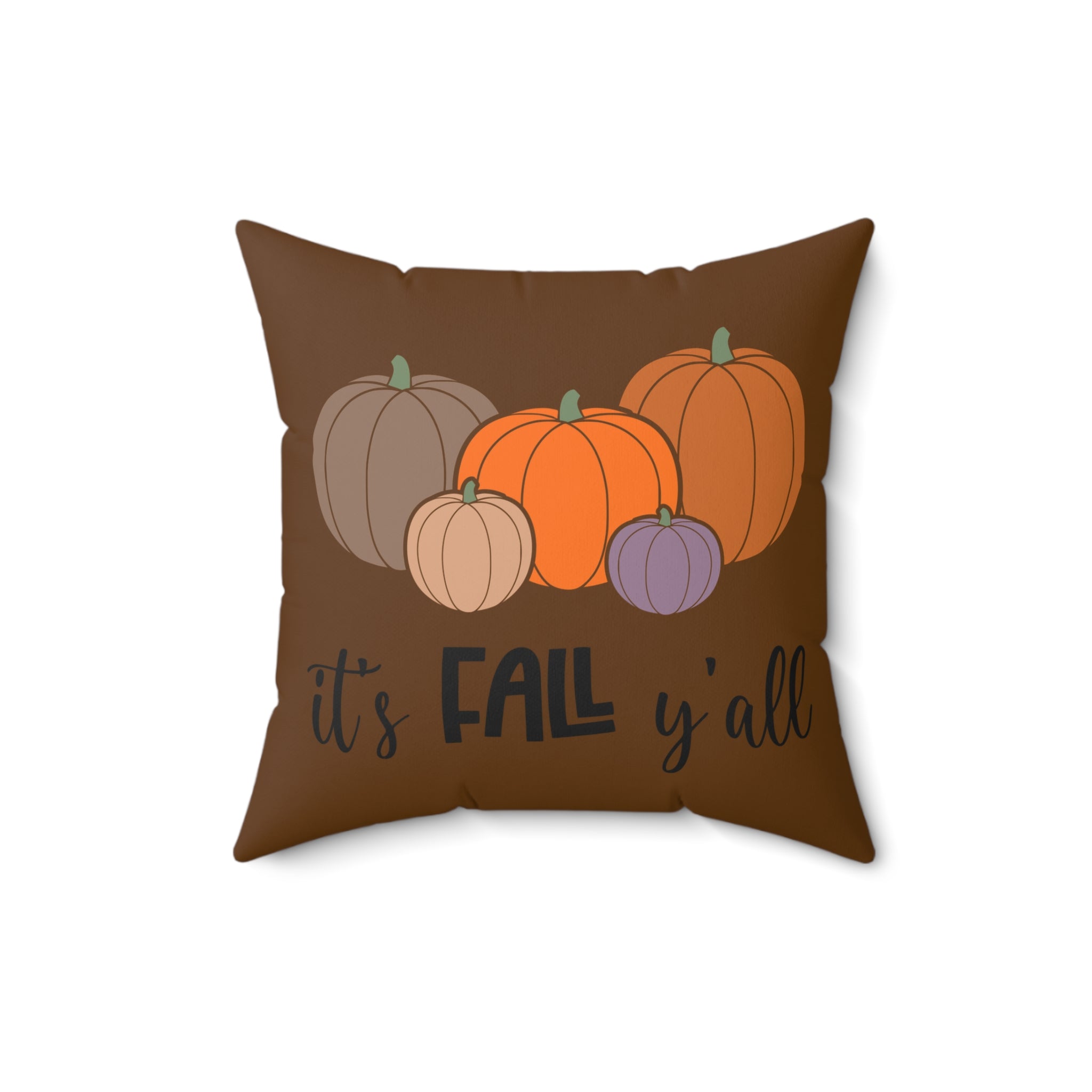 It's Fall y'all Square Pillow