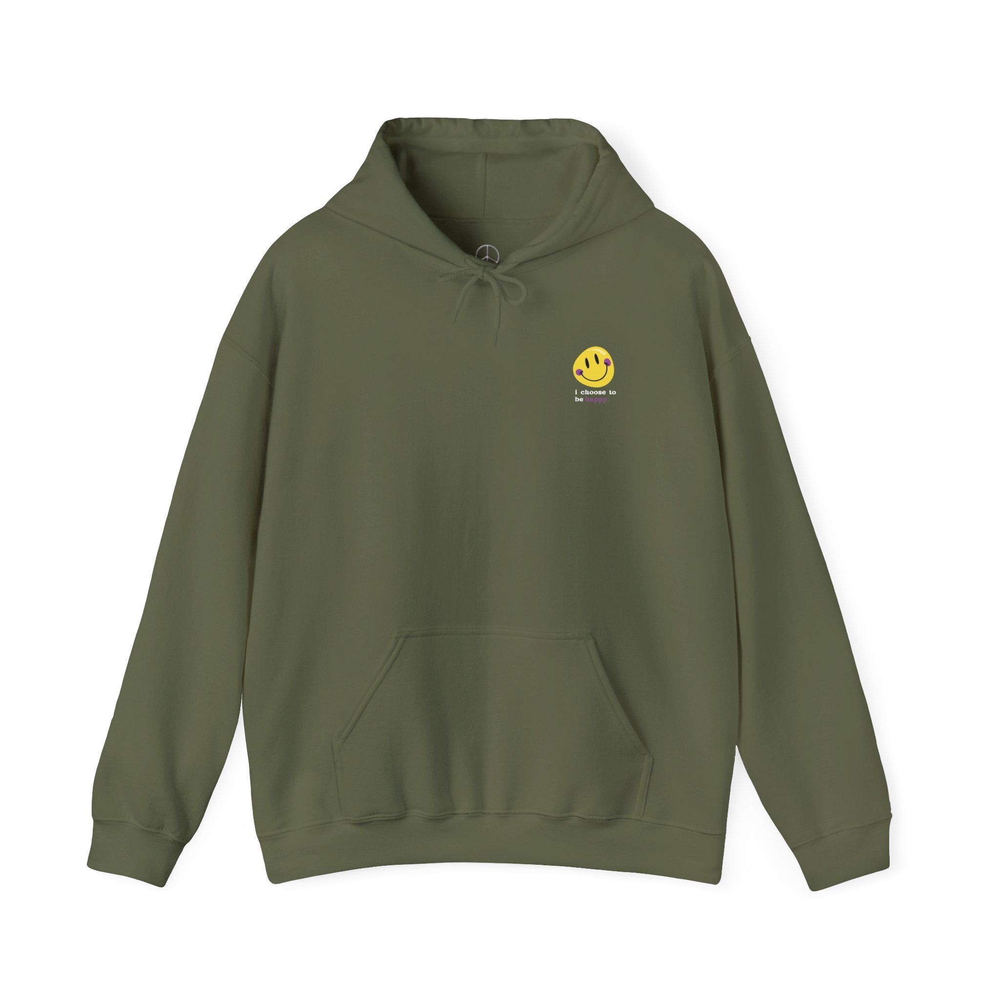 Happy Face Hooded Sweatshirt