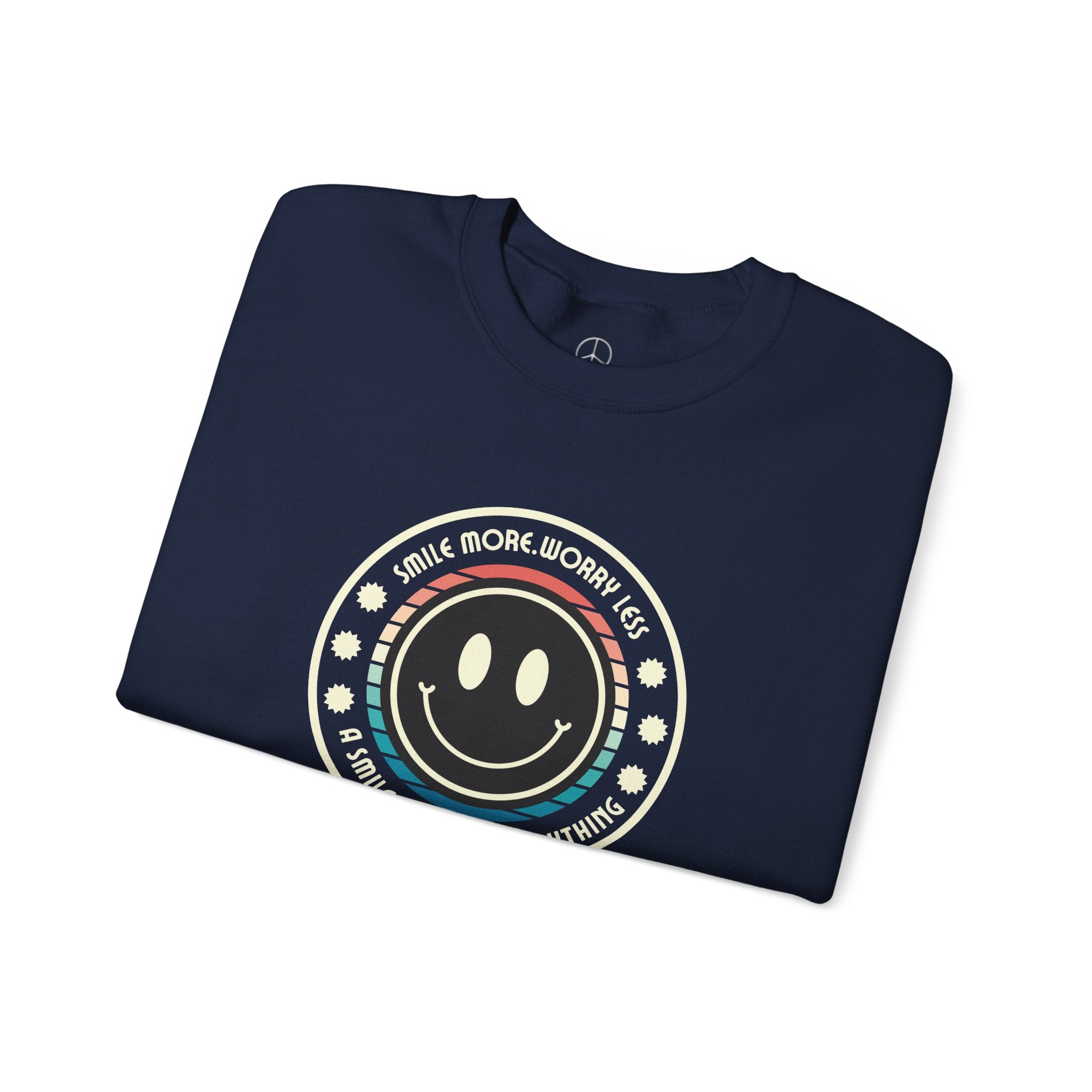 Smile More Worry Less Sweatshirt