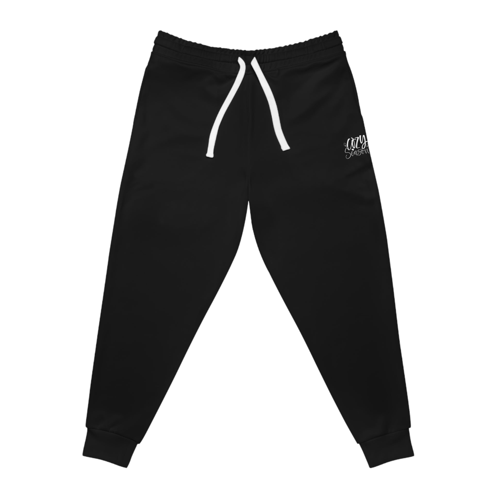 Black Cozy Season Joggers