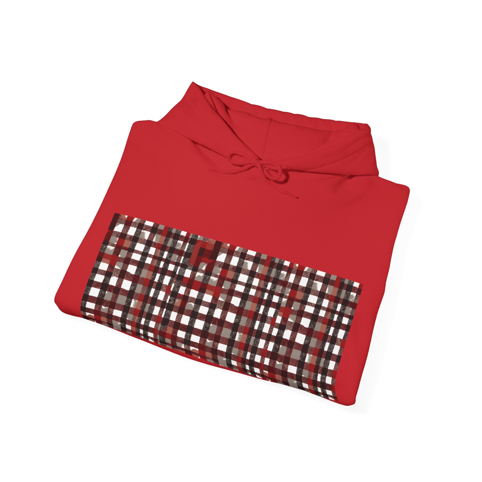 Cozy Plaid Hoodie - Stylish Heavy Blend™ Sweatshirt for All Occasions