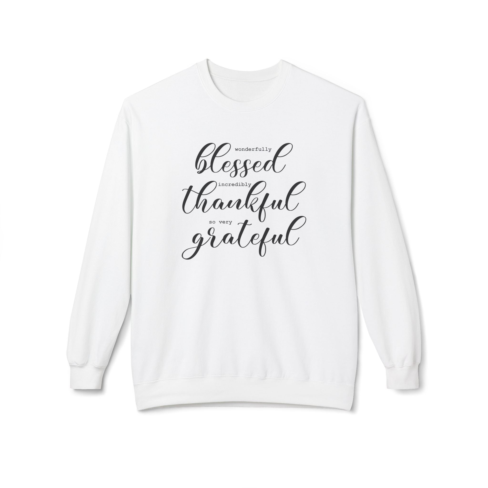 Blessed & Grateful Crewneck Sweatshirt