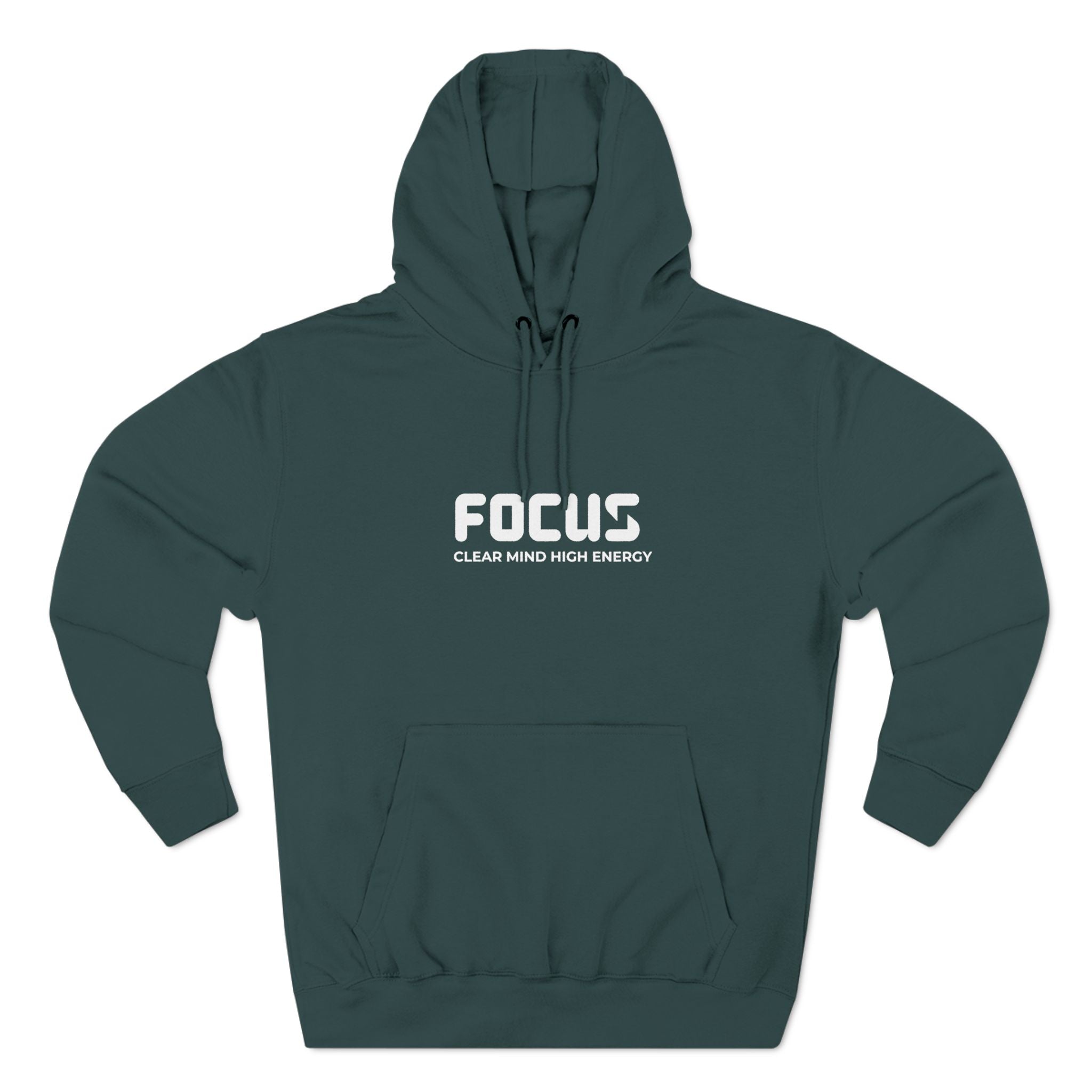 Focus Fleece Hoodie - Clear Mind High Energy Apparel