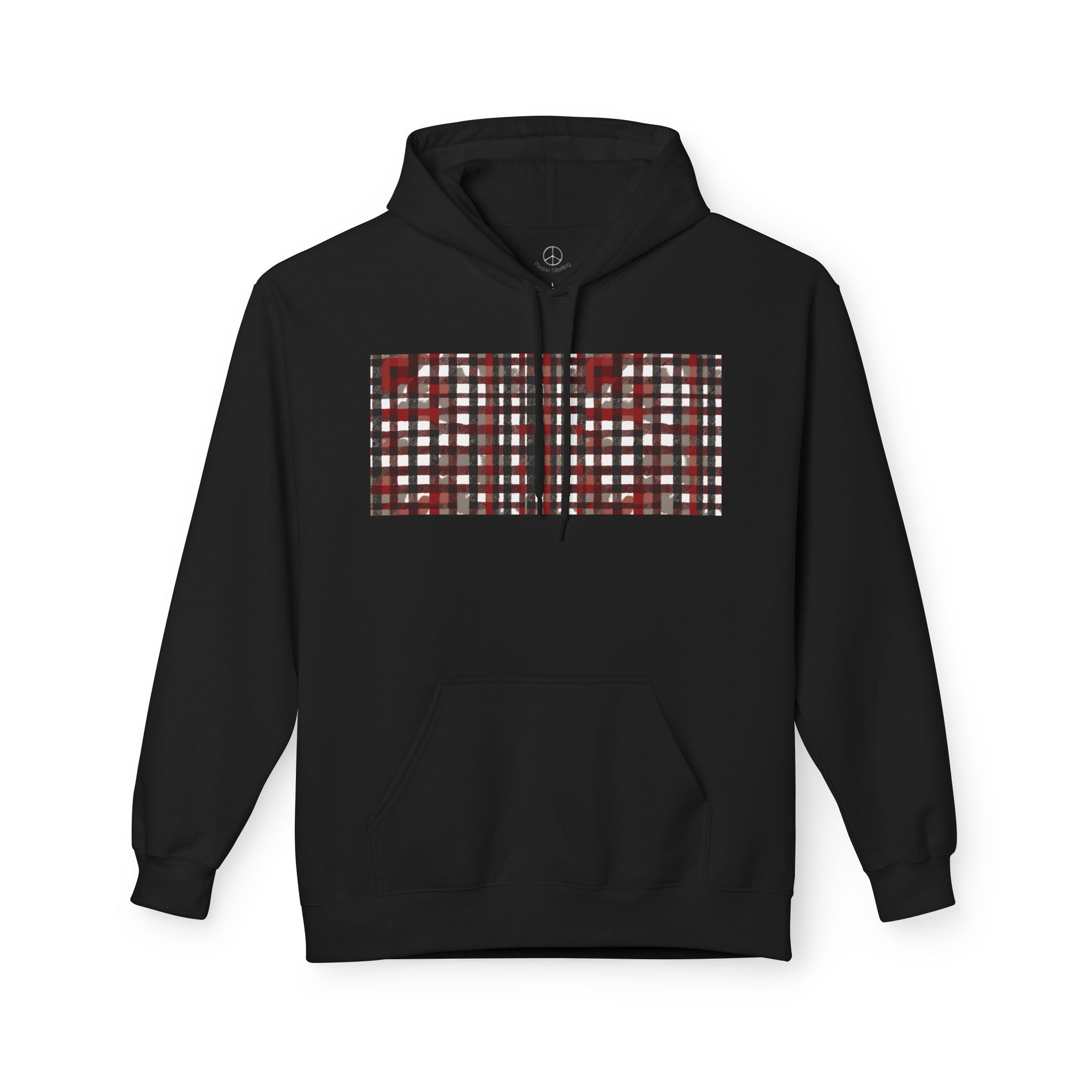 Plaid Pattern Soft style Hoodie - Essential for Fall/Winter Occasions
