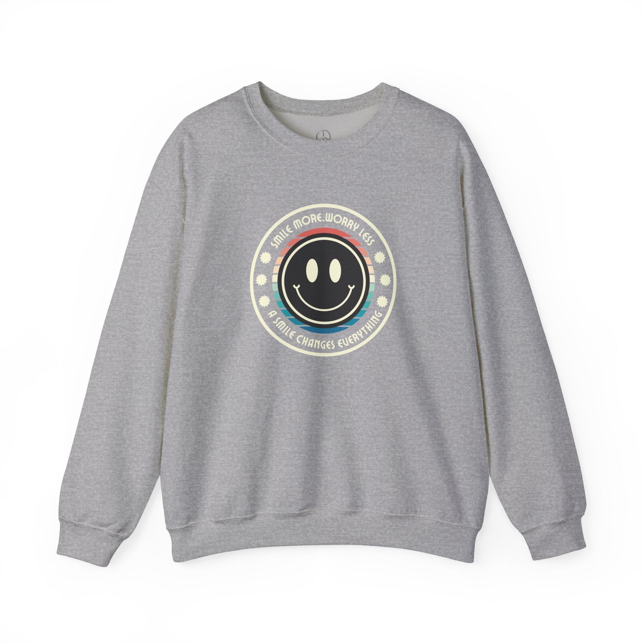 Smile More Worry Less Sweatshirt