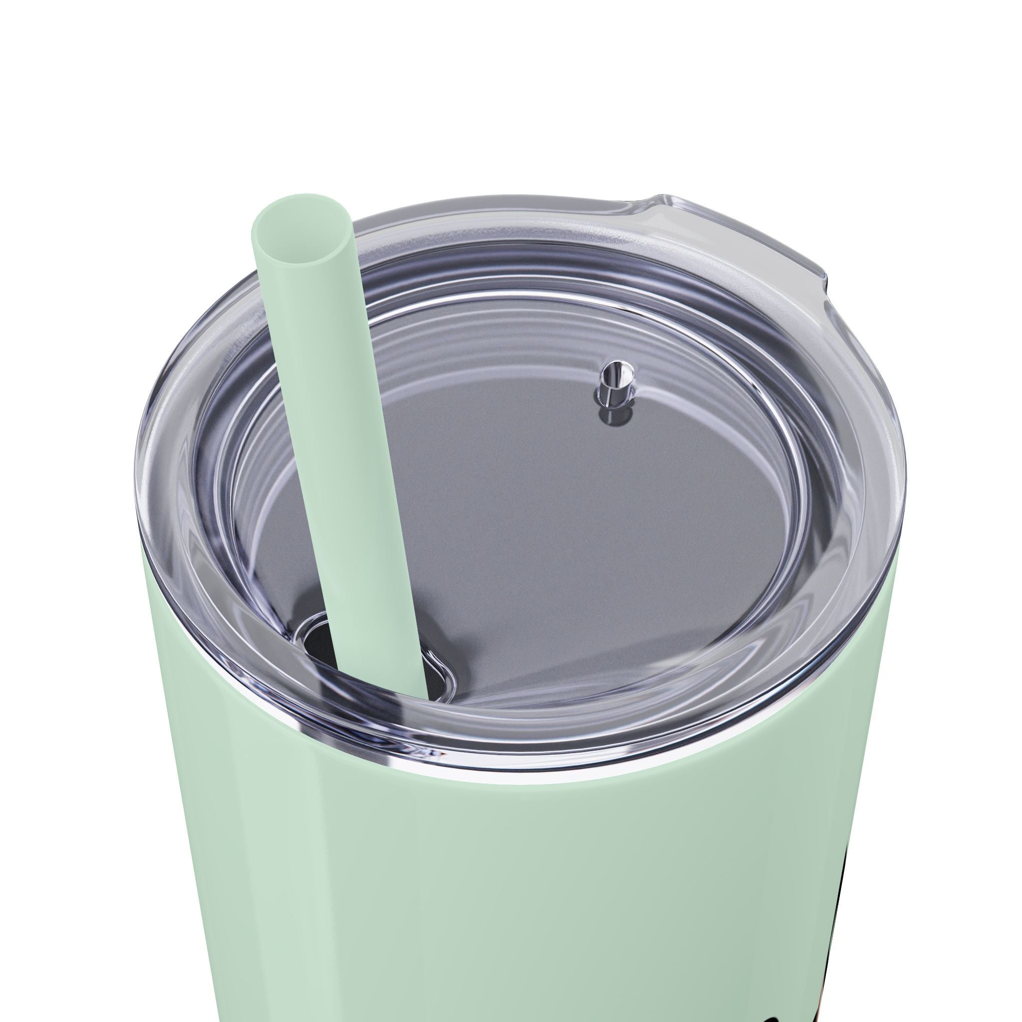 Boss Ass Girl Insulated Stainless Steel Skinny Tumbler with Straw 20oz