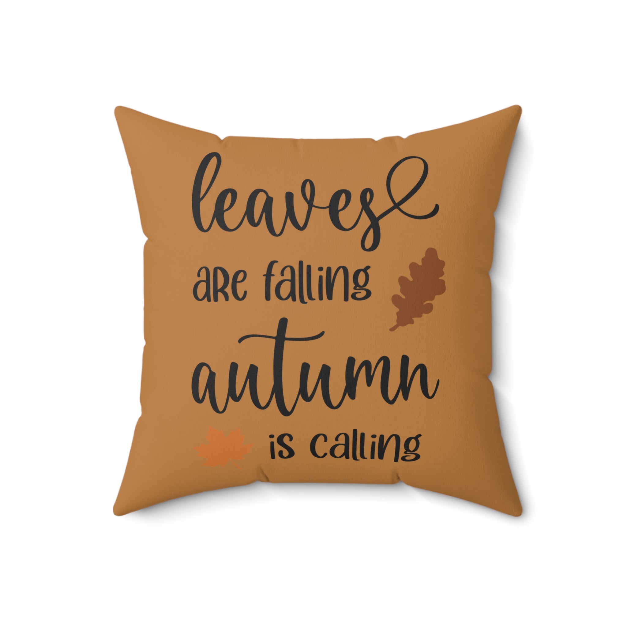 Leaves are Falling Square Pillow