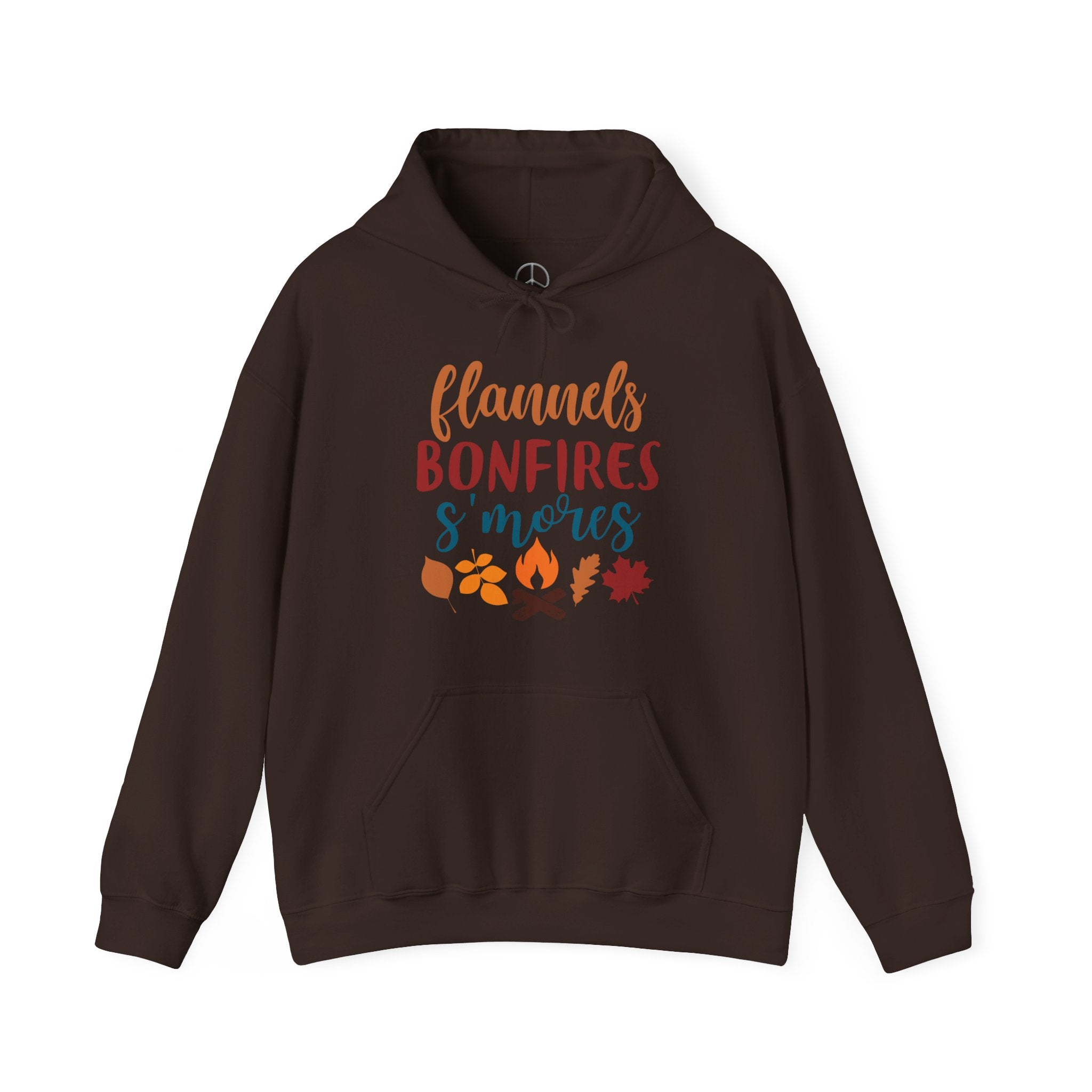 Flannel, Bonfire & S'more Hooded Sweatshirt