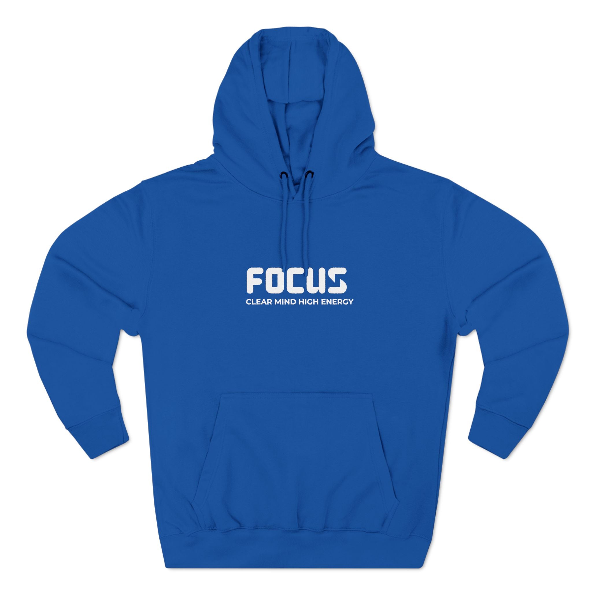 Focus Fleece Hoodie - Clear Mind High Energy Apparel