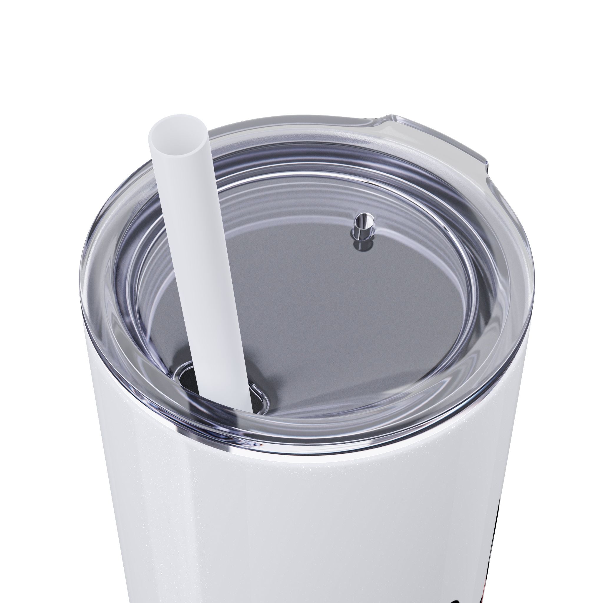 Boss Ass Girl Insulated Stainless Steel Skinny Tumbler with Straw 20oz