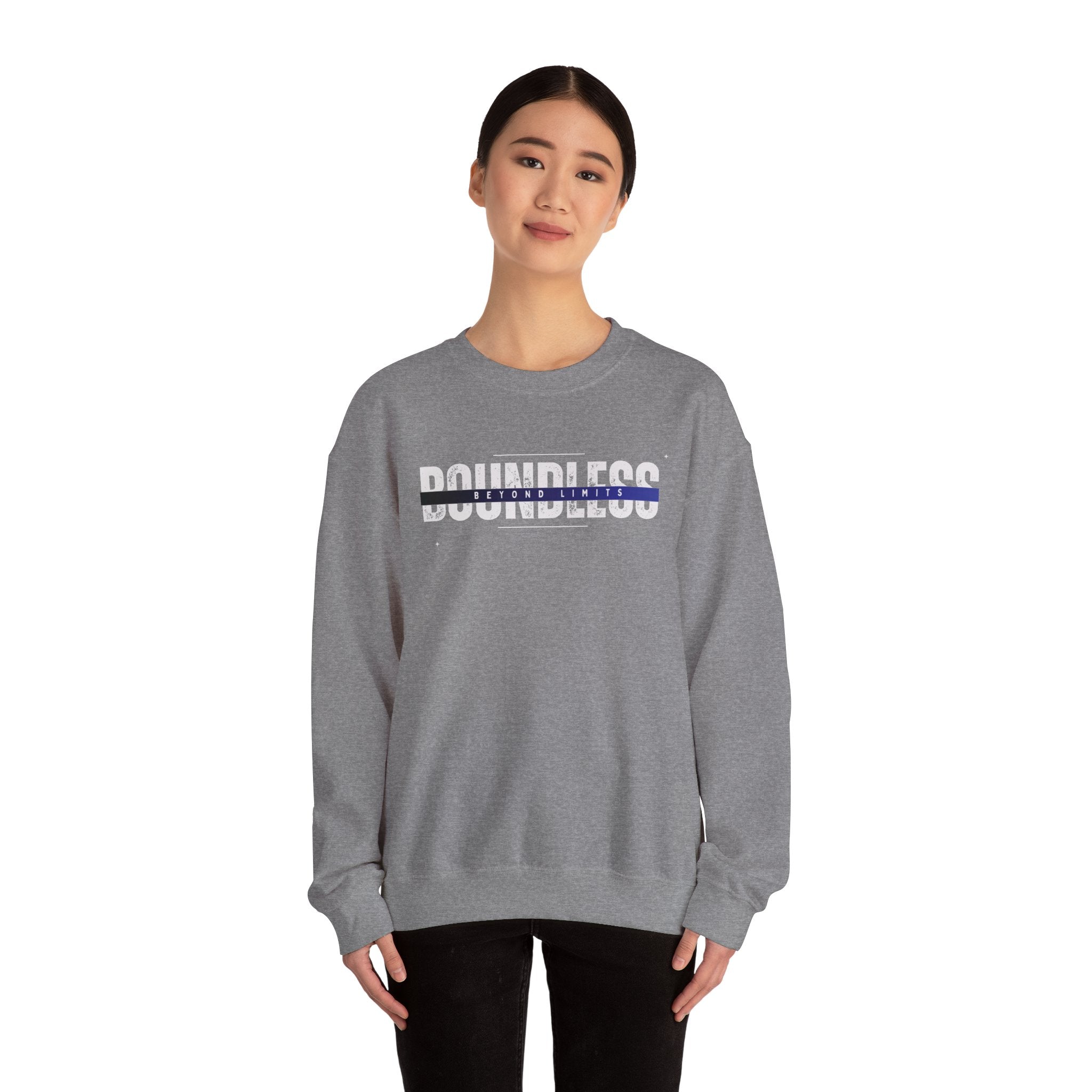Boundless Inspirational Crewneck Sweatshirt