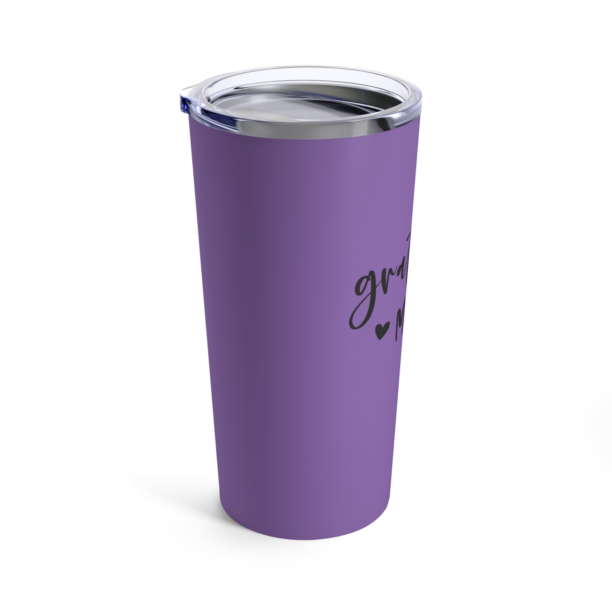 Grateful Mama Insulated Stainless Steel Purple Tumbler 20oz