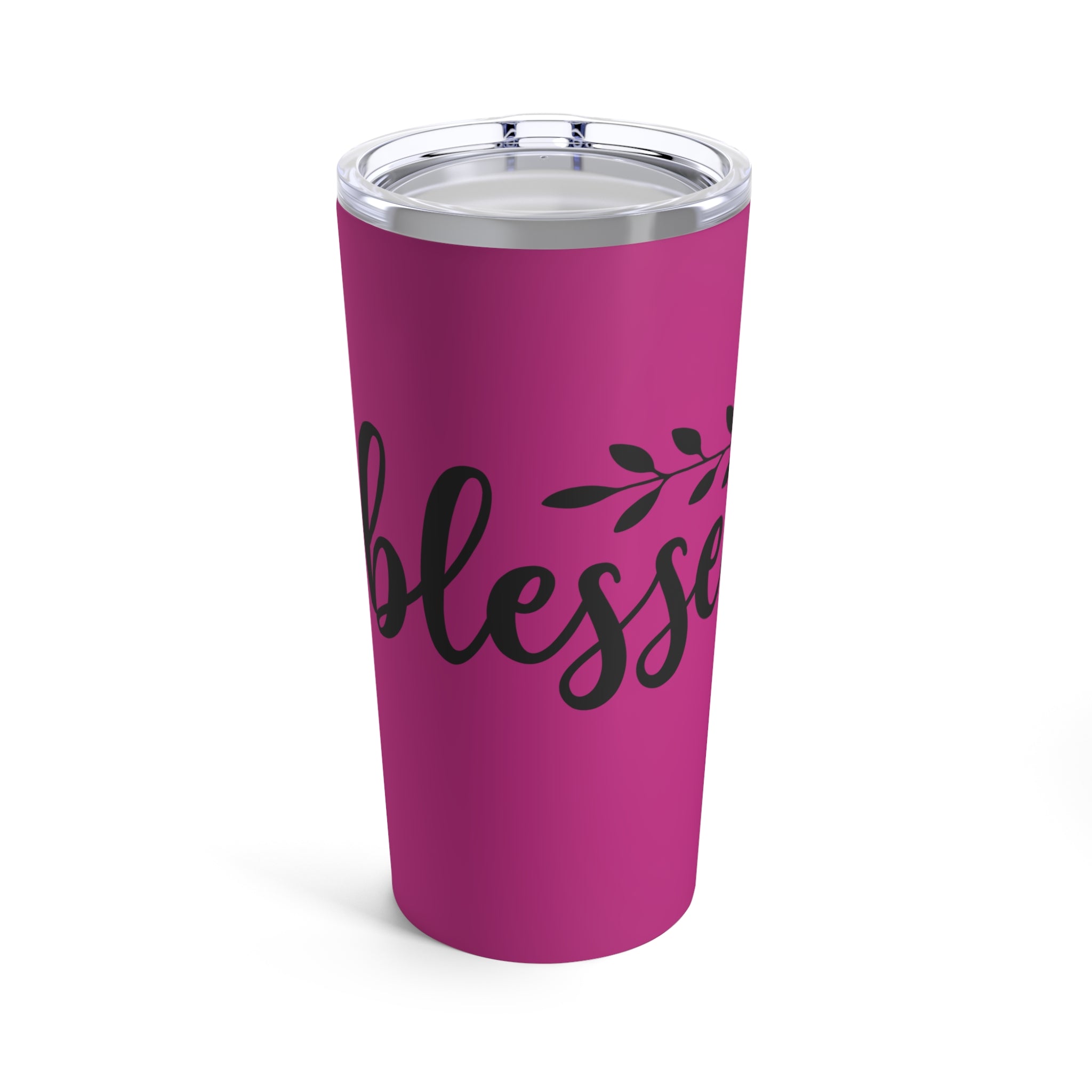 Blessed Insulated Stainless Steel Pink Tumbler 20oz