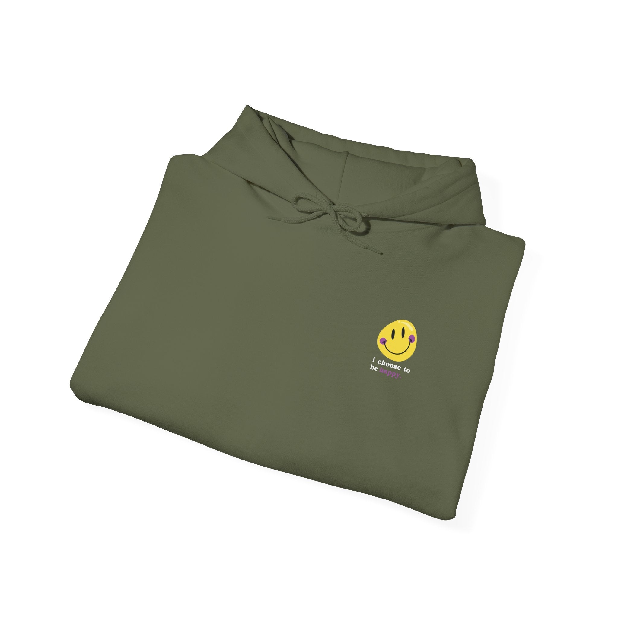 Happy Face Hooded Sweatshirt