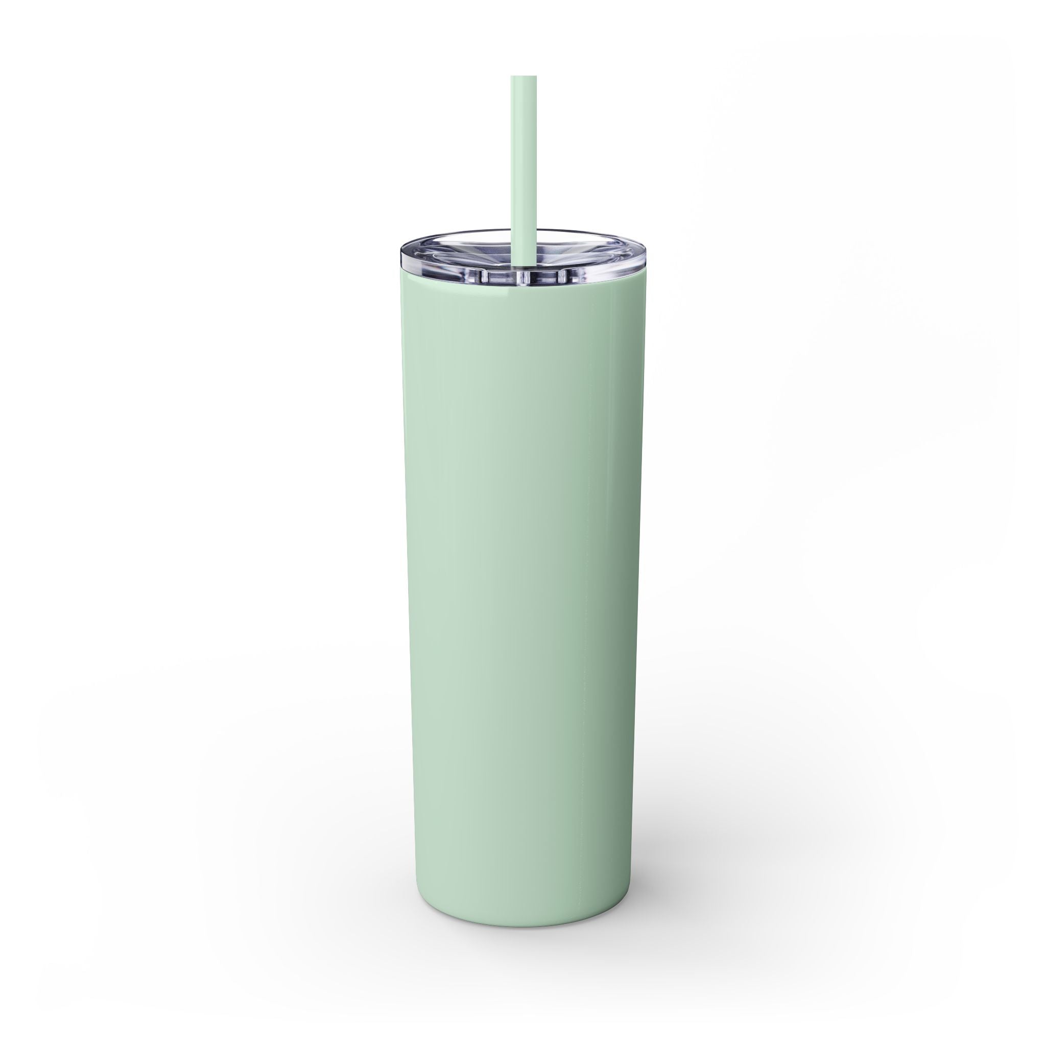 Boss Ass Girl Insulated Stainless Steel Skinny Tumbler with Straw 20oz