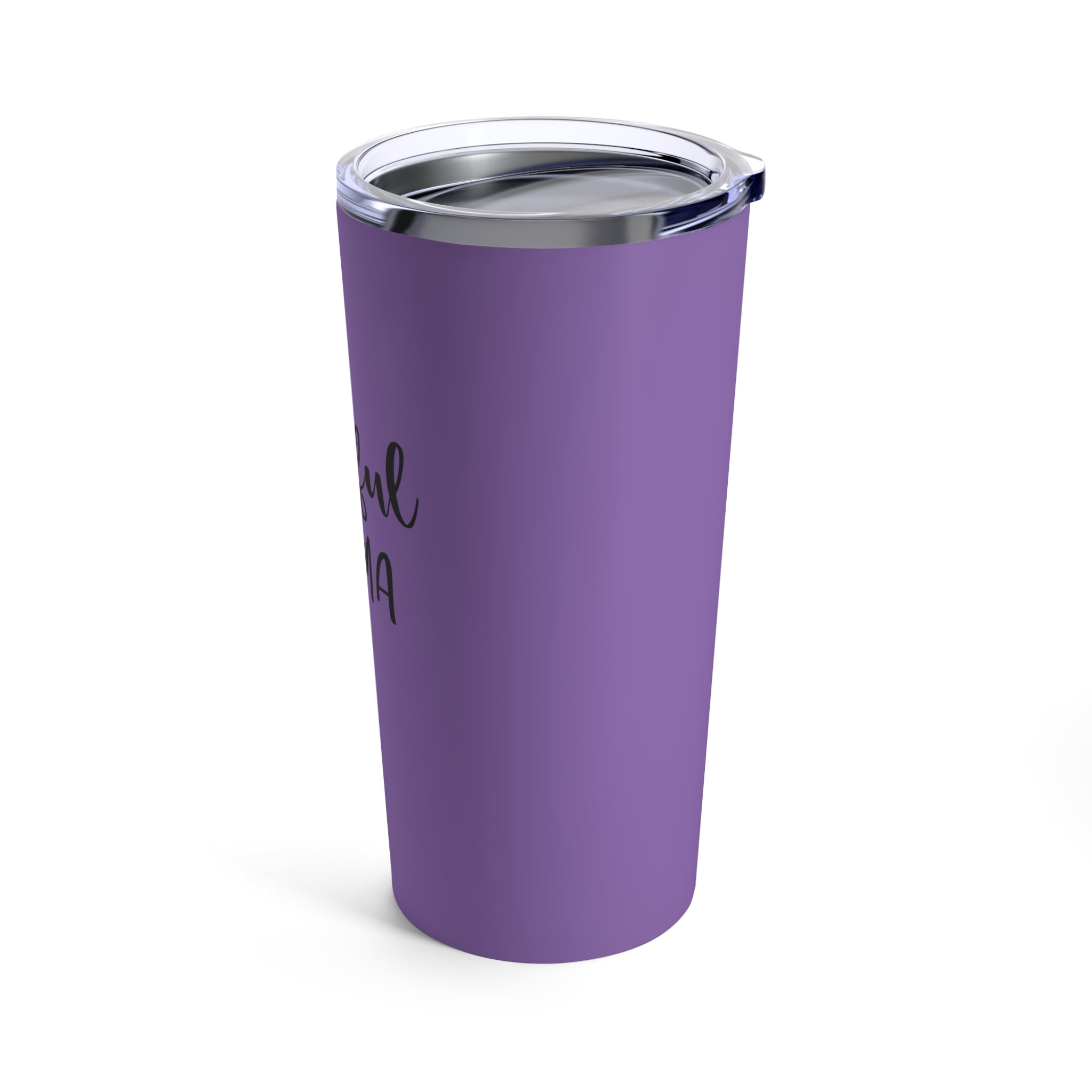 Grateful Mama Insulated Stainless Steel Purple Tumbler 20oz