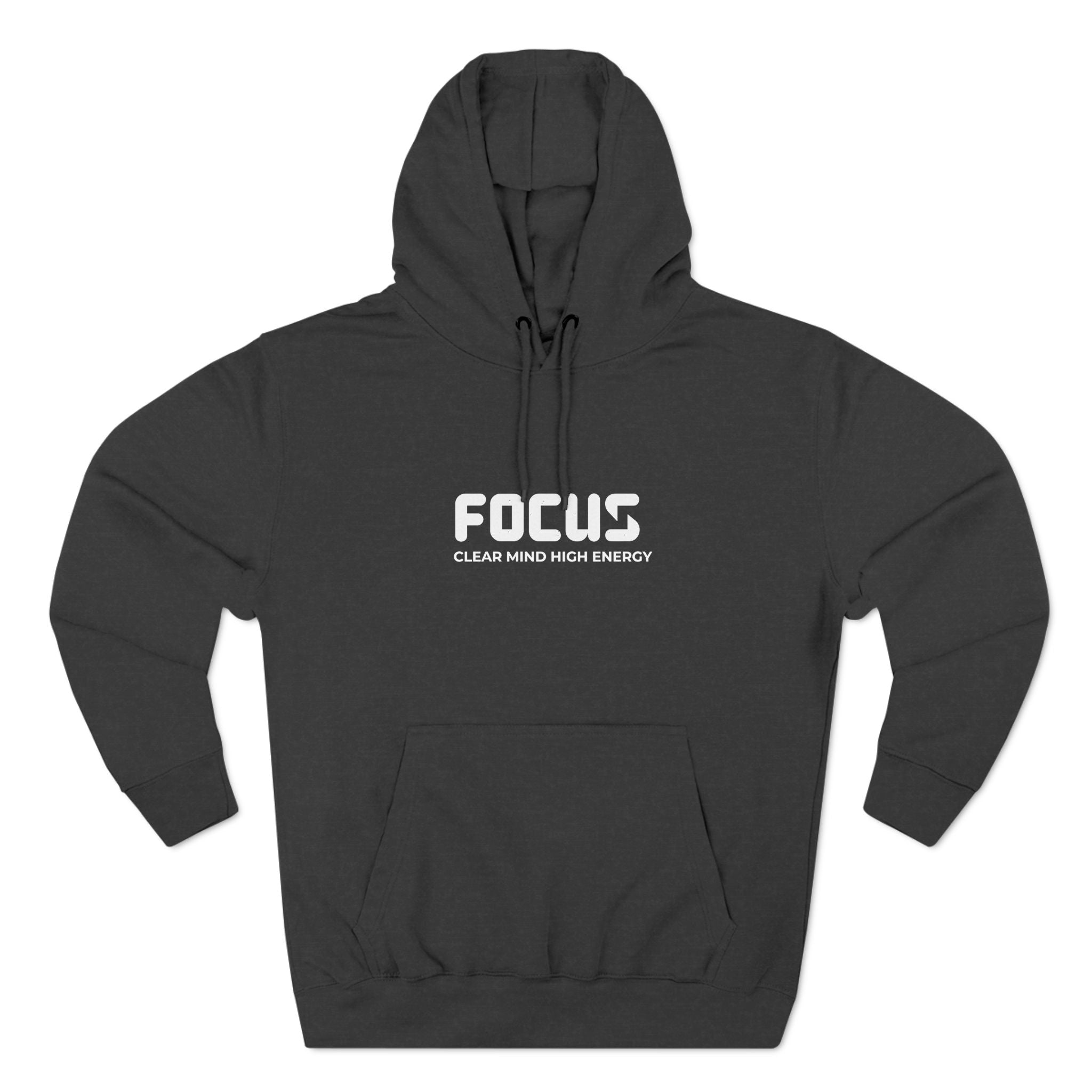 Focus Fleece Hoodie - Clear Mind High Energy Apparel