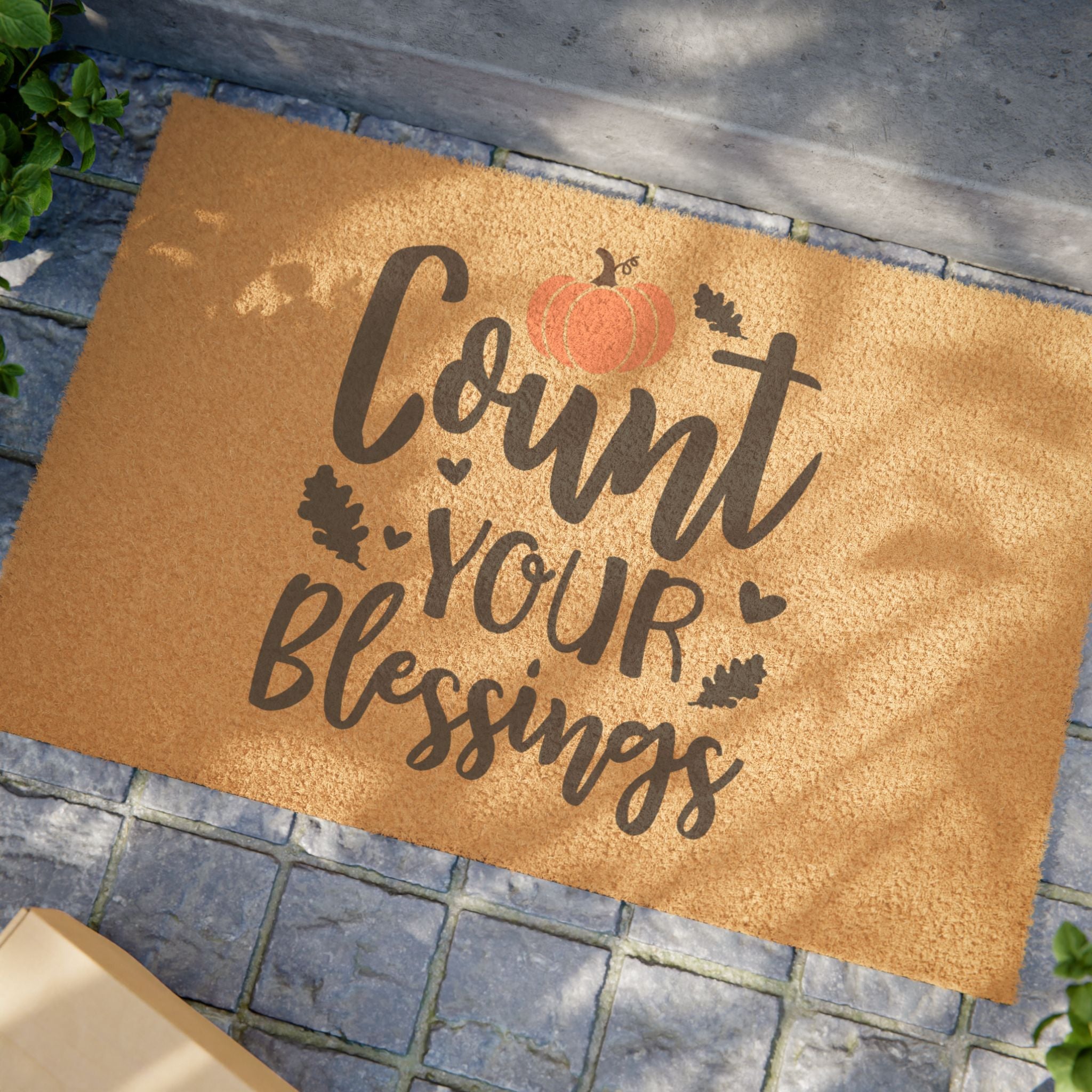 Count Your Blessings Doormat