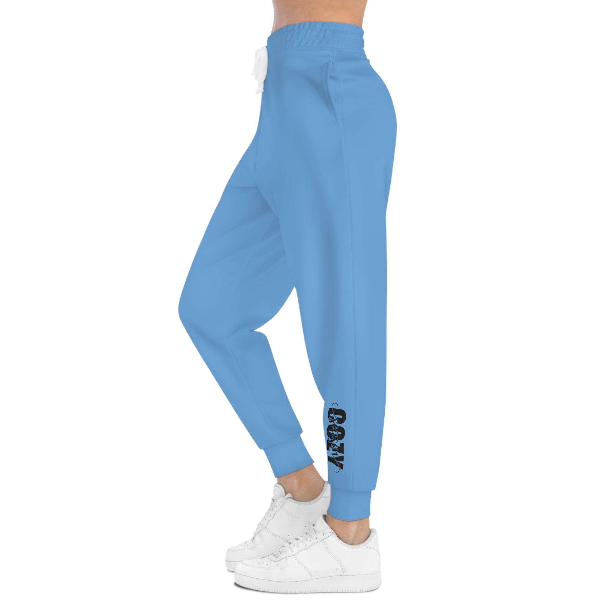 Blue Cozy Season Joggers for Comfort