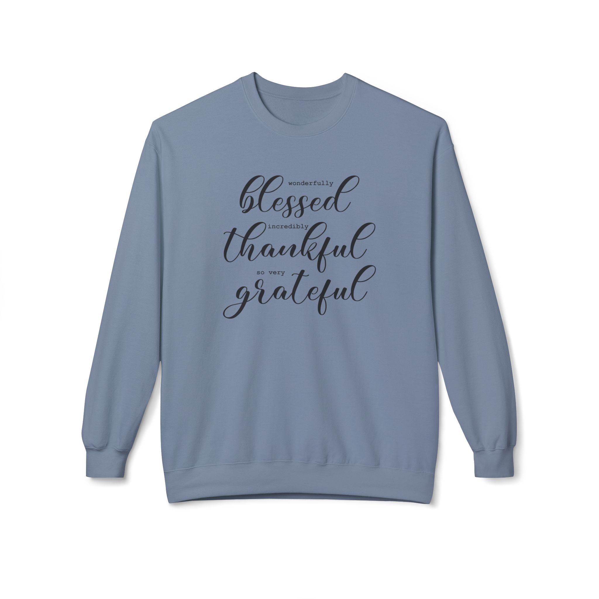 Blessed & Grateful Crewneck Sweatshirt