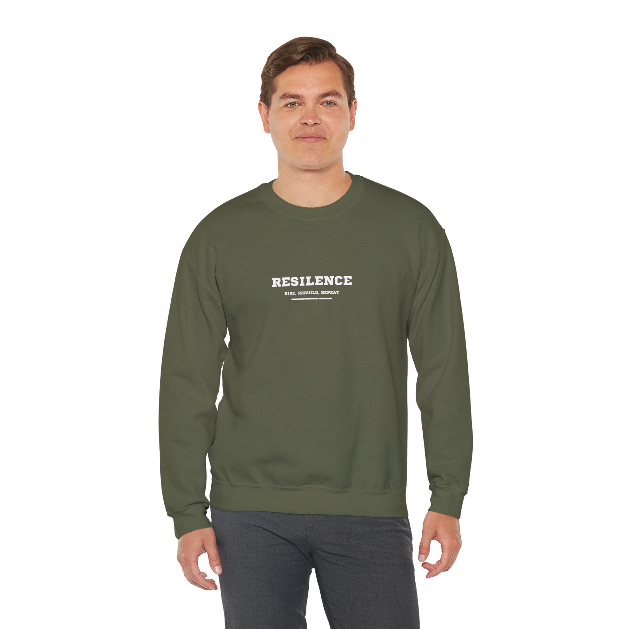 Resilience Crewneck Sweatshirt - Cozy Inspirational Gift