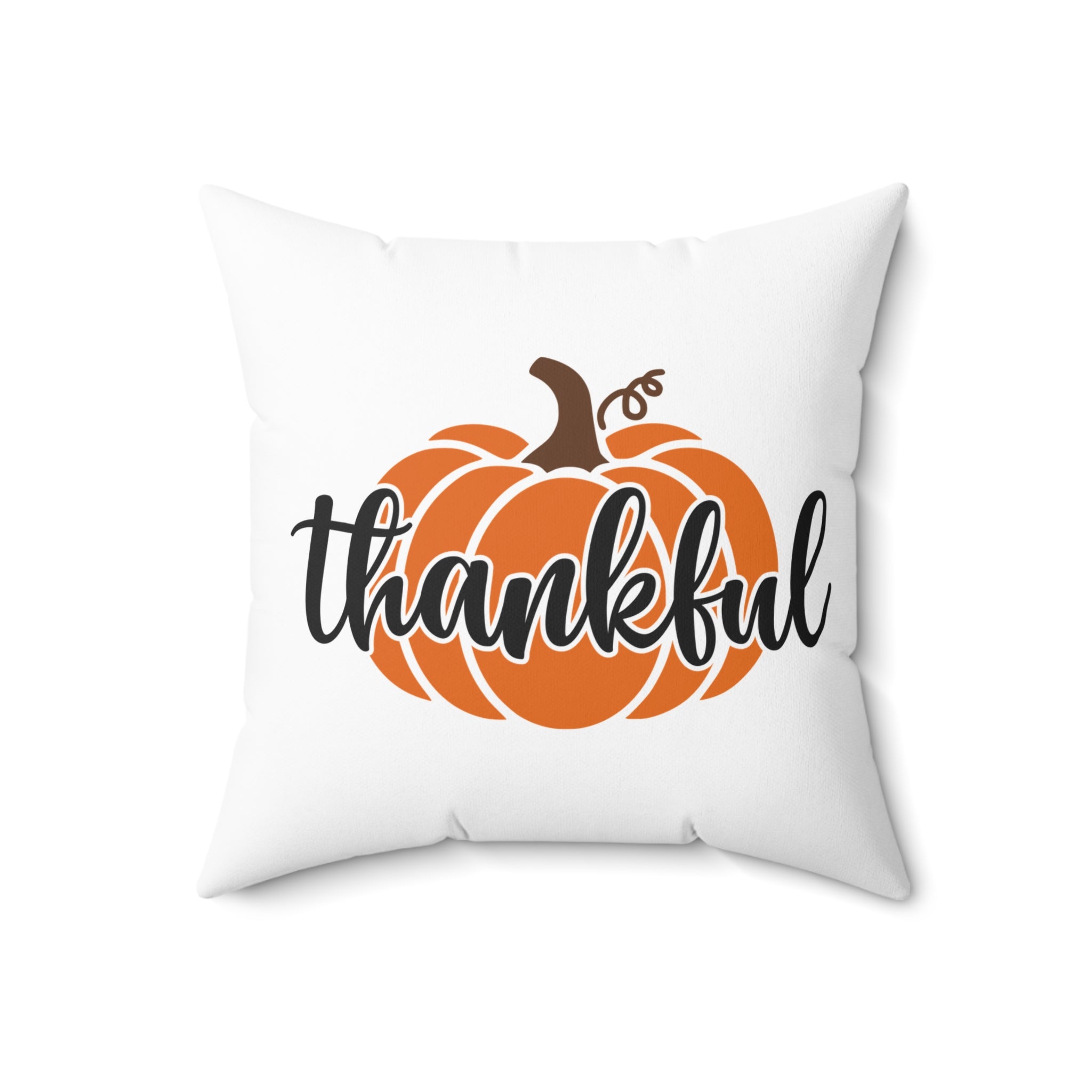 Thankful Autumn/Fall Square Pillow