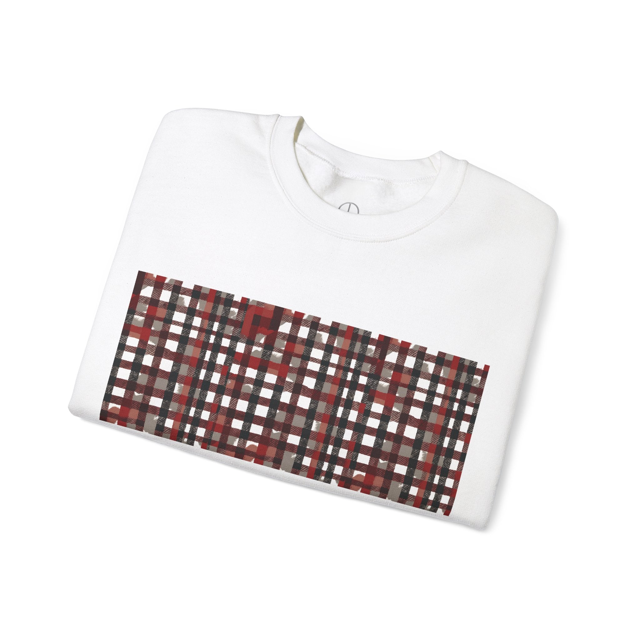 Plaid Pattern Sweatshirt for All Occasions
