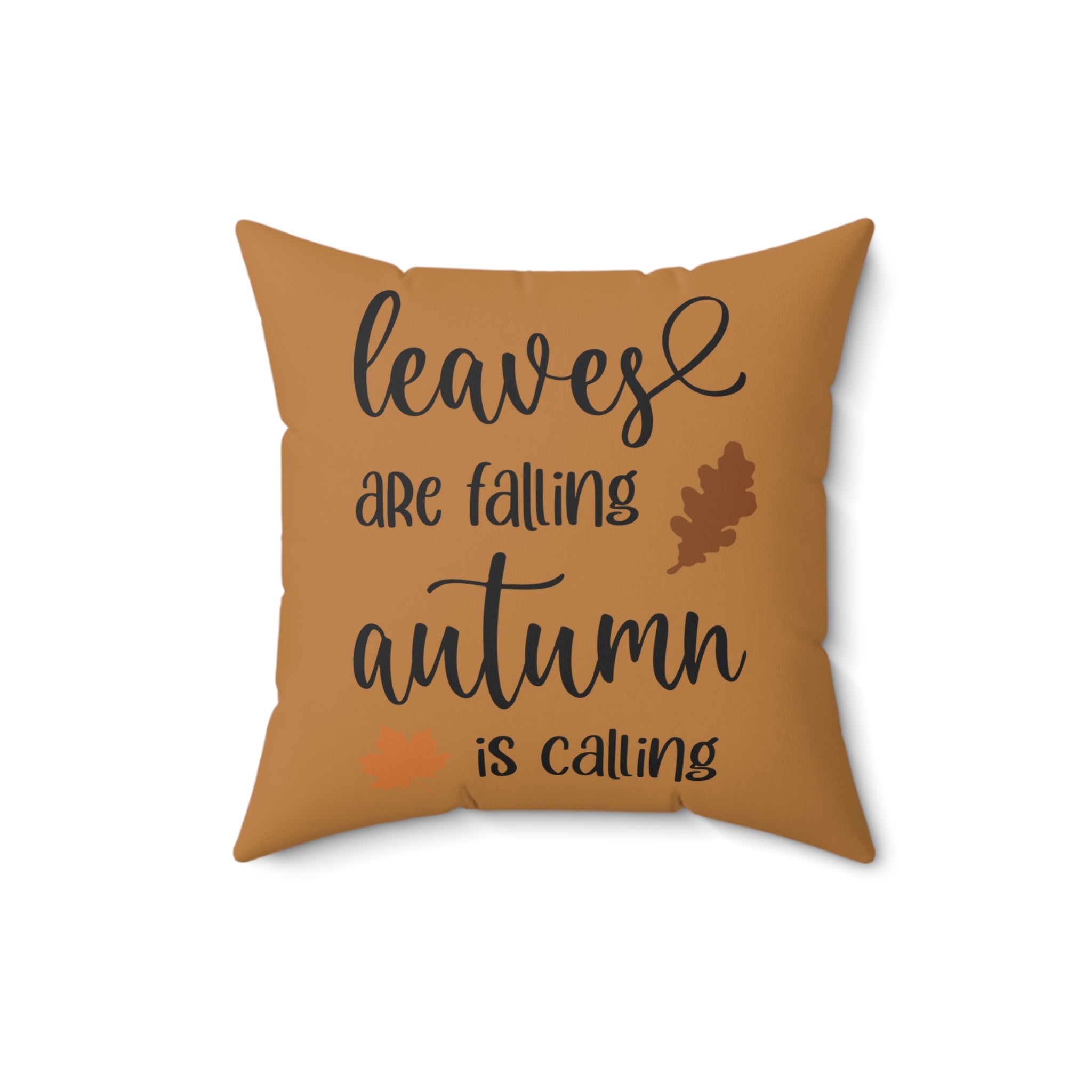 Leaves are Falling Square Pillow