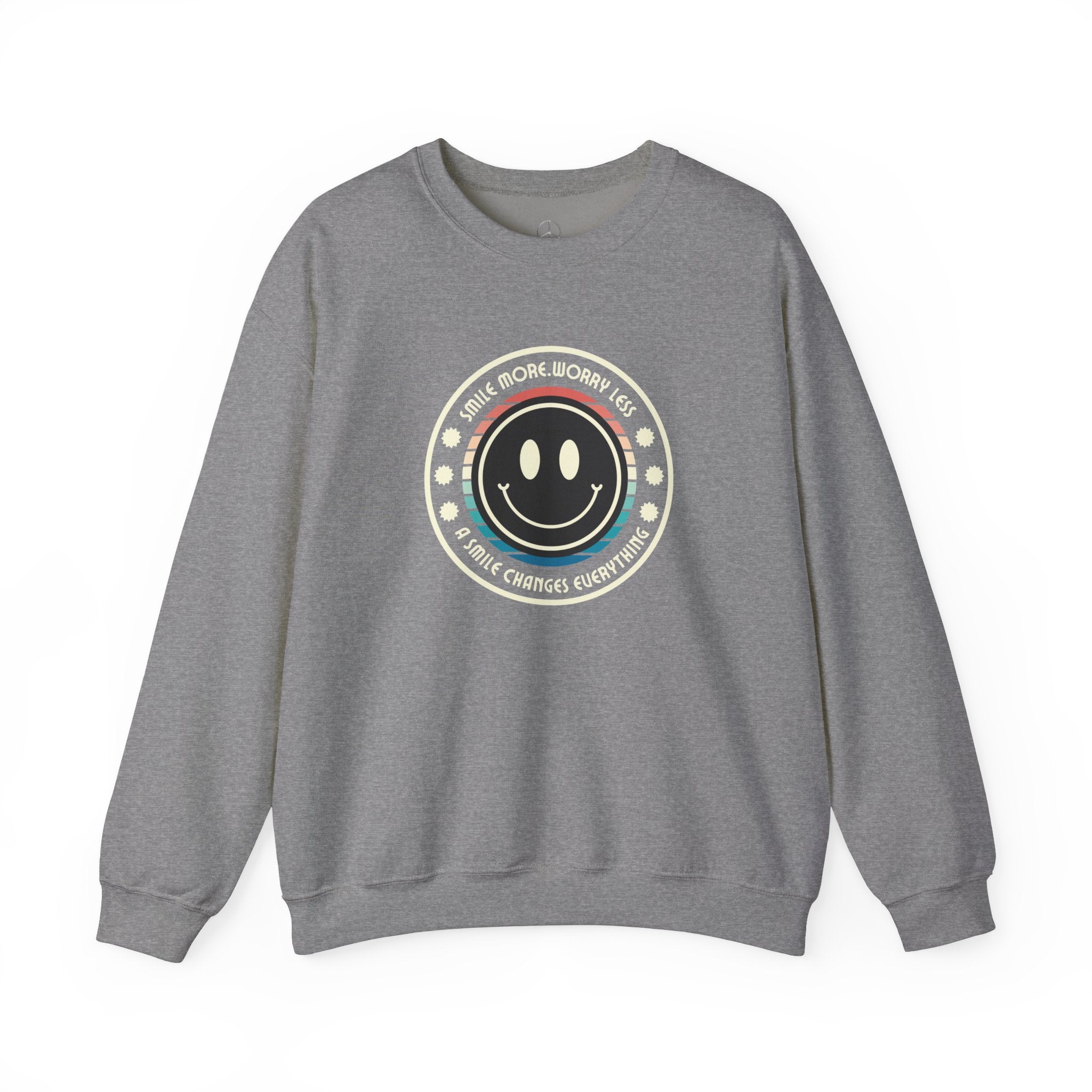 Smile More Worry Less Sweatshirt