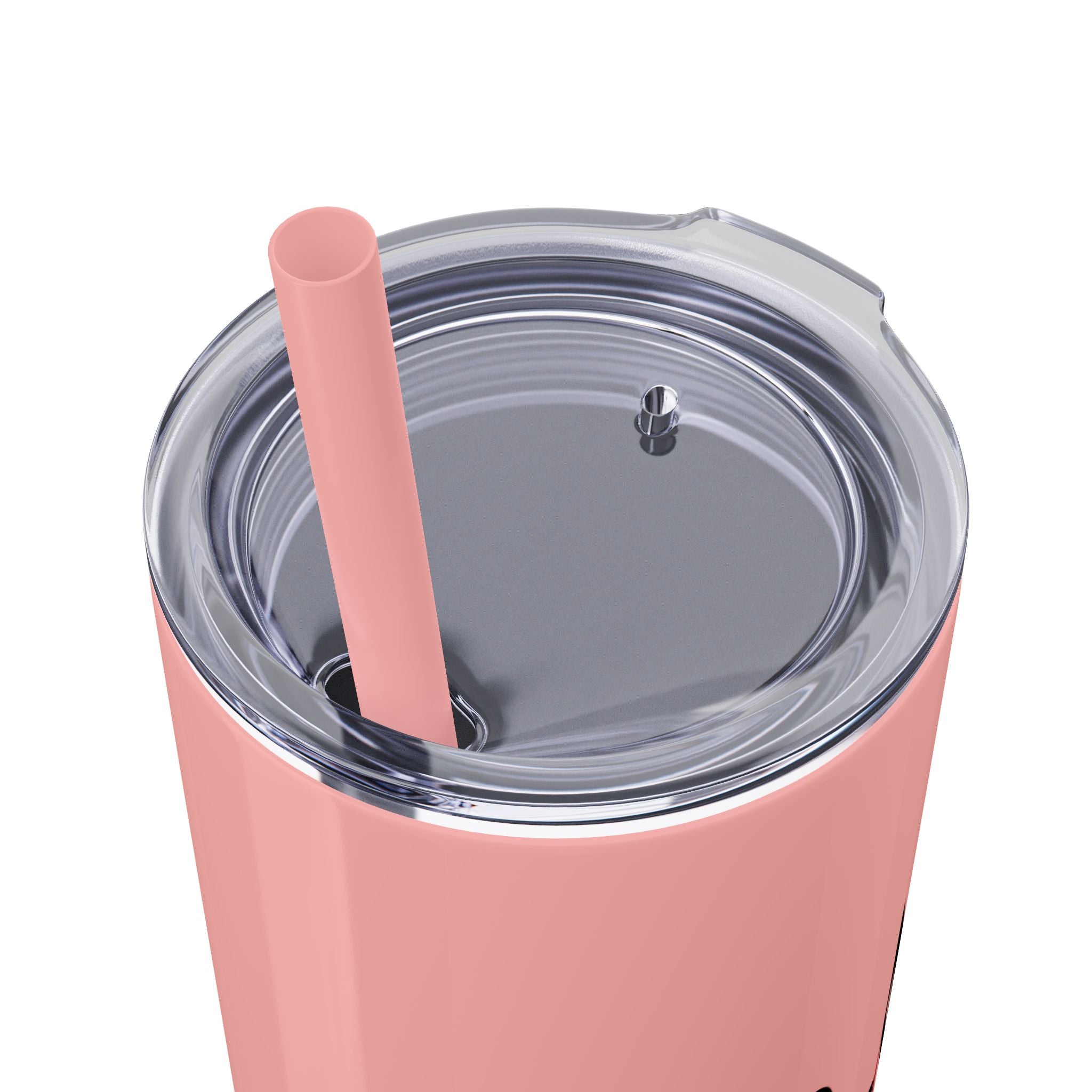 Boss Ass Girl Insulated Stainless Steel Skinny Tumbler with Straw 20oz