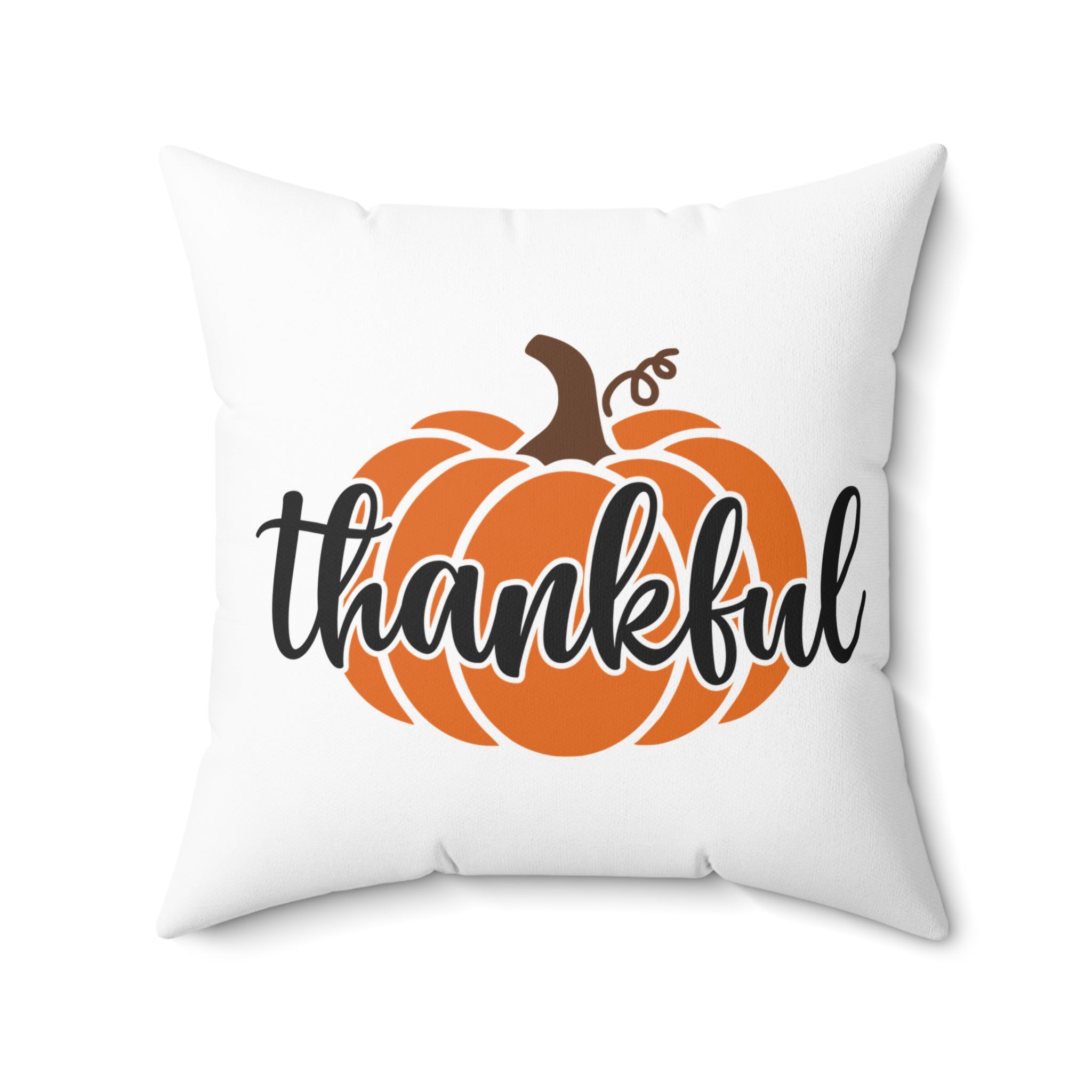 Thankful Autumn/Fall Square Pillow