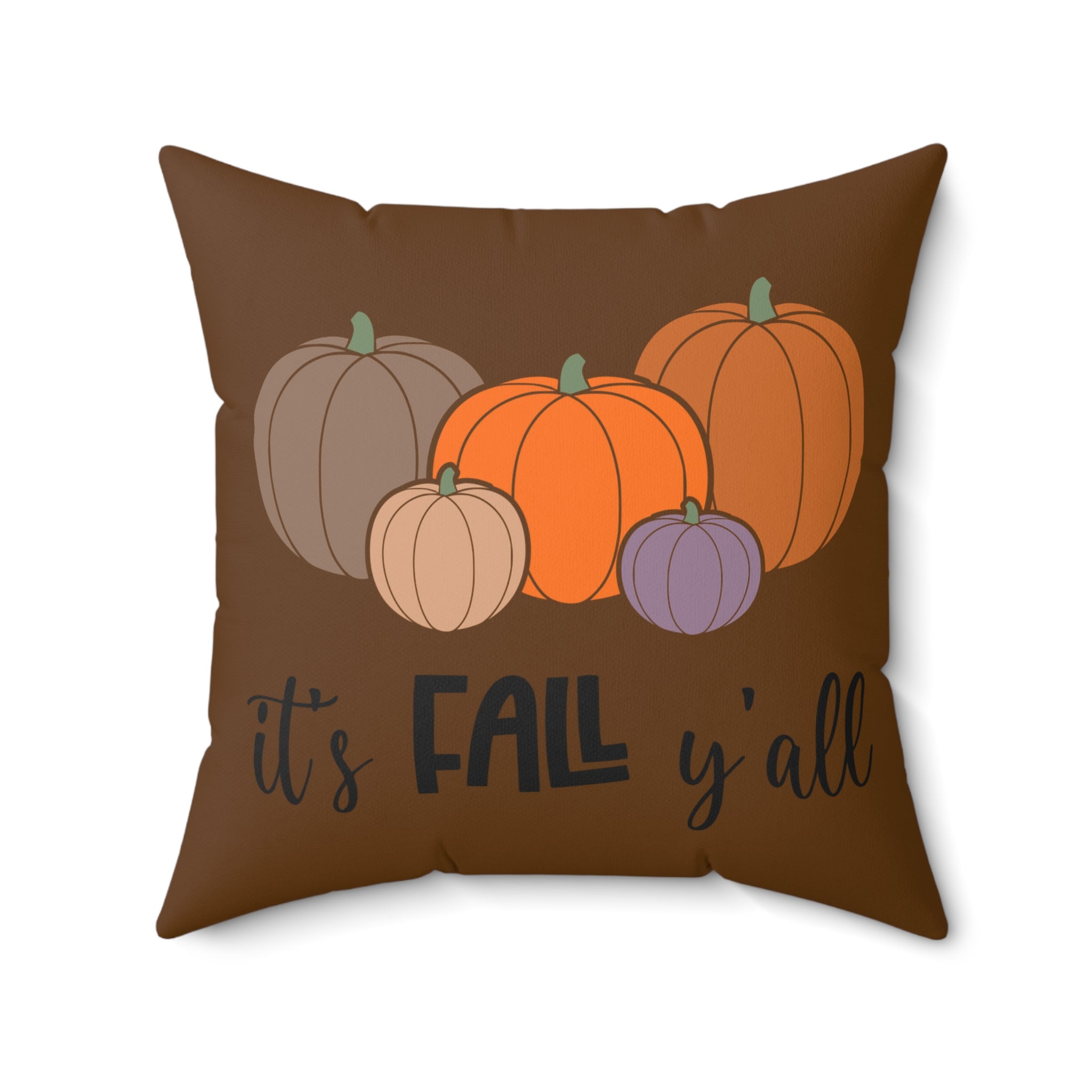 It's Fall y'all Square Pillow