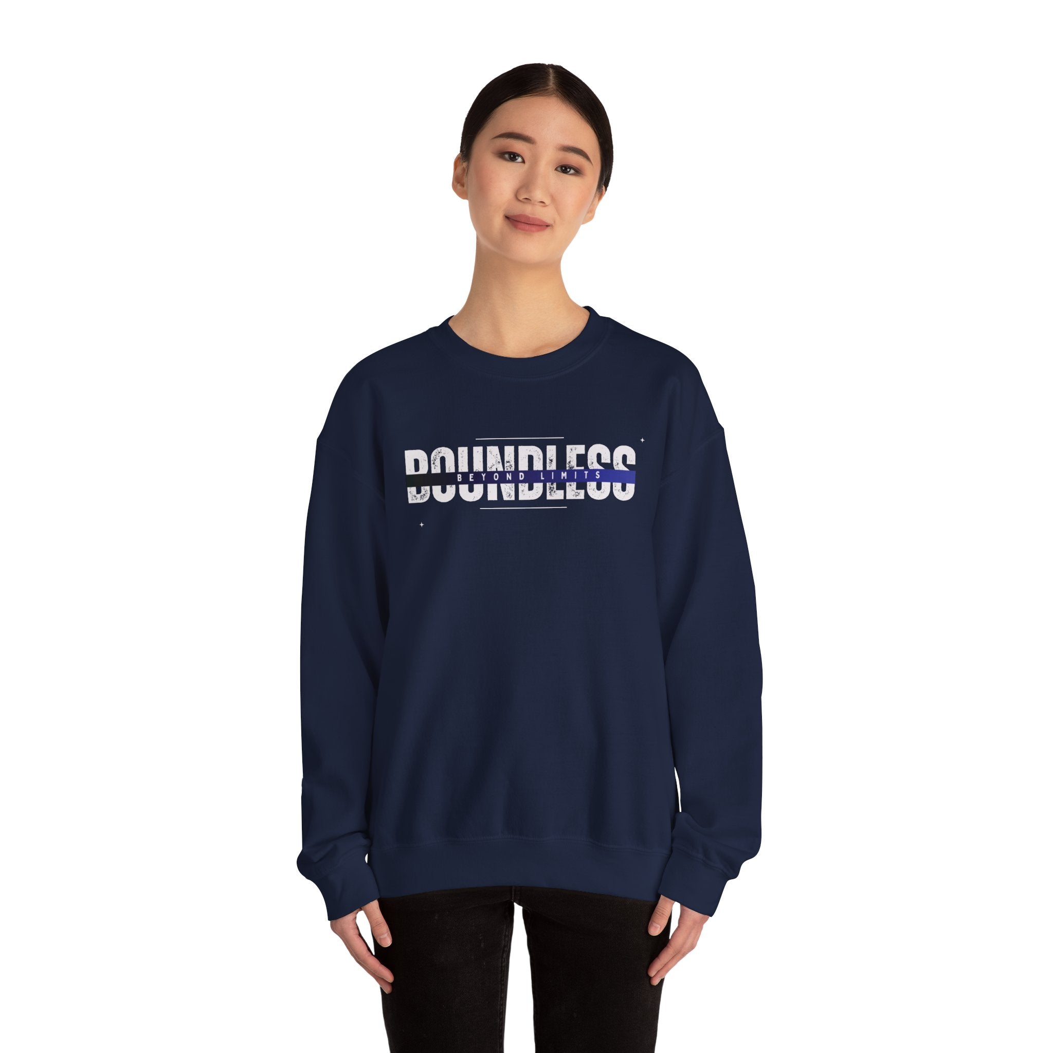Boundless Inspirational Crewneck Sweatshirt