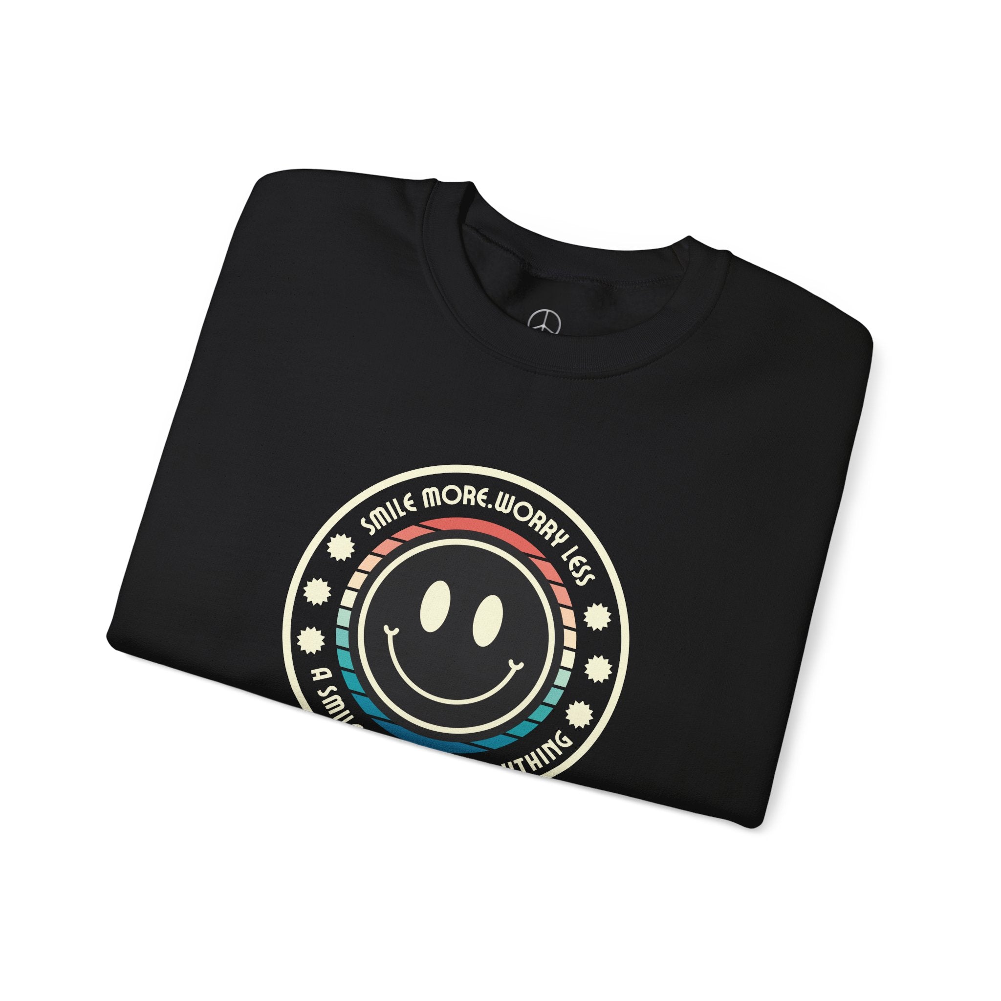 Smile More Worry Less Sweatshirt