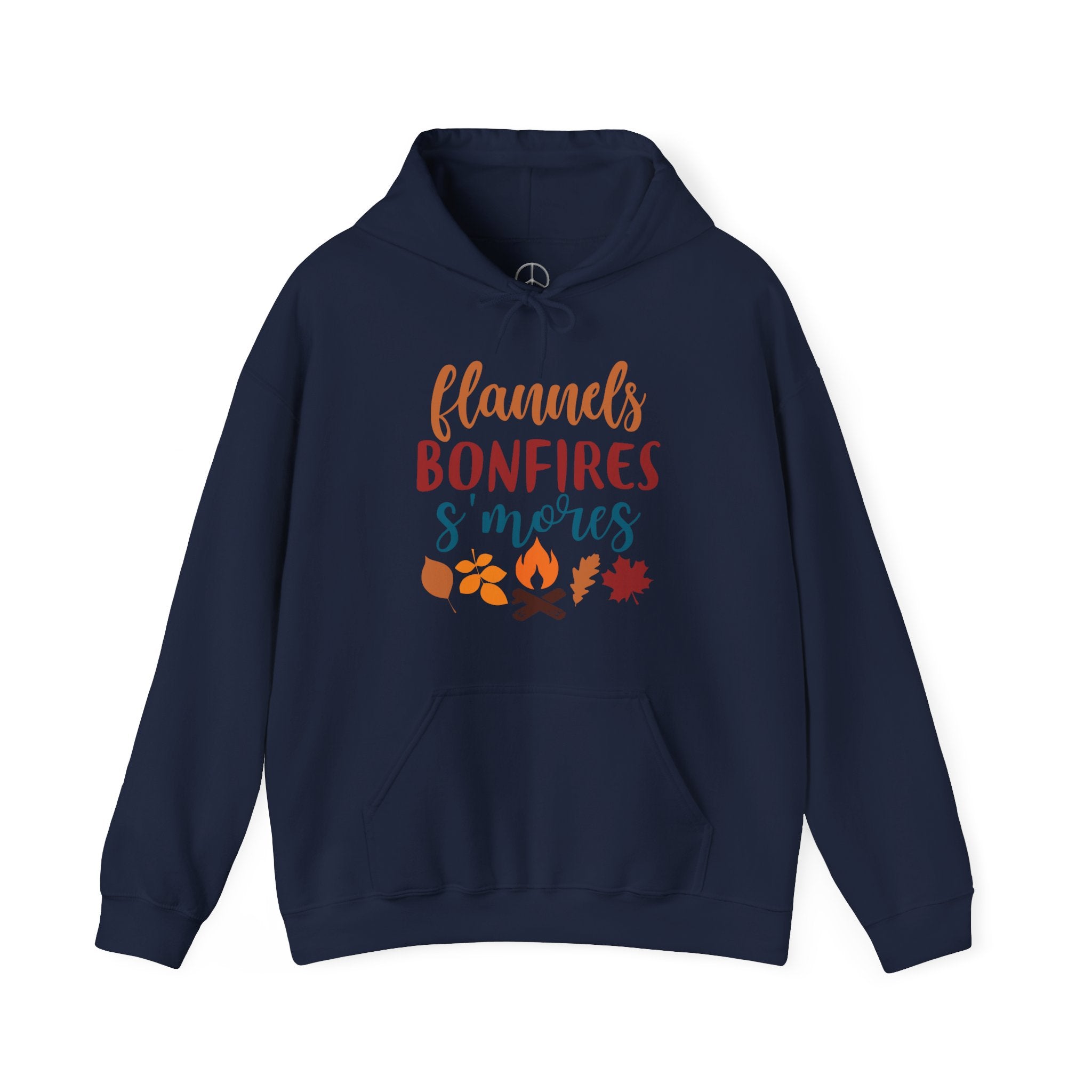 Flannel, Bonfire & S'more Hooded Sweatshirt